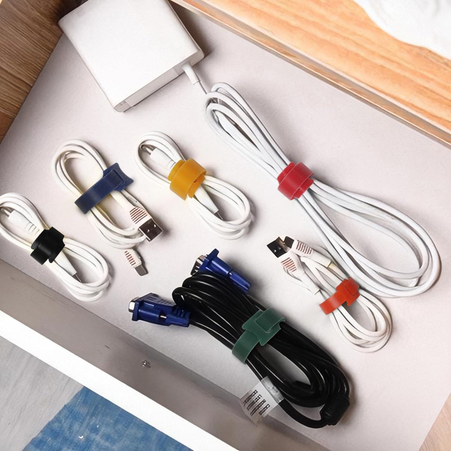 Bridas Reutilizables 180 Pcs Nylon 4-10 Pulgadas Coloridas