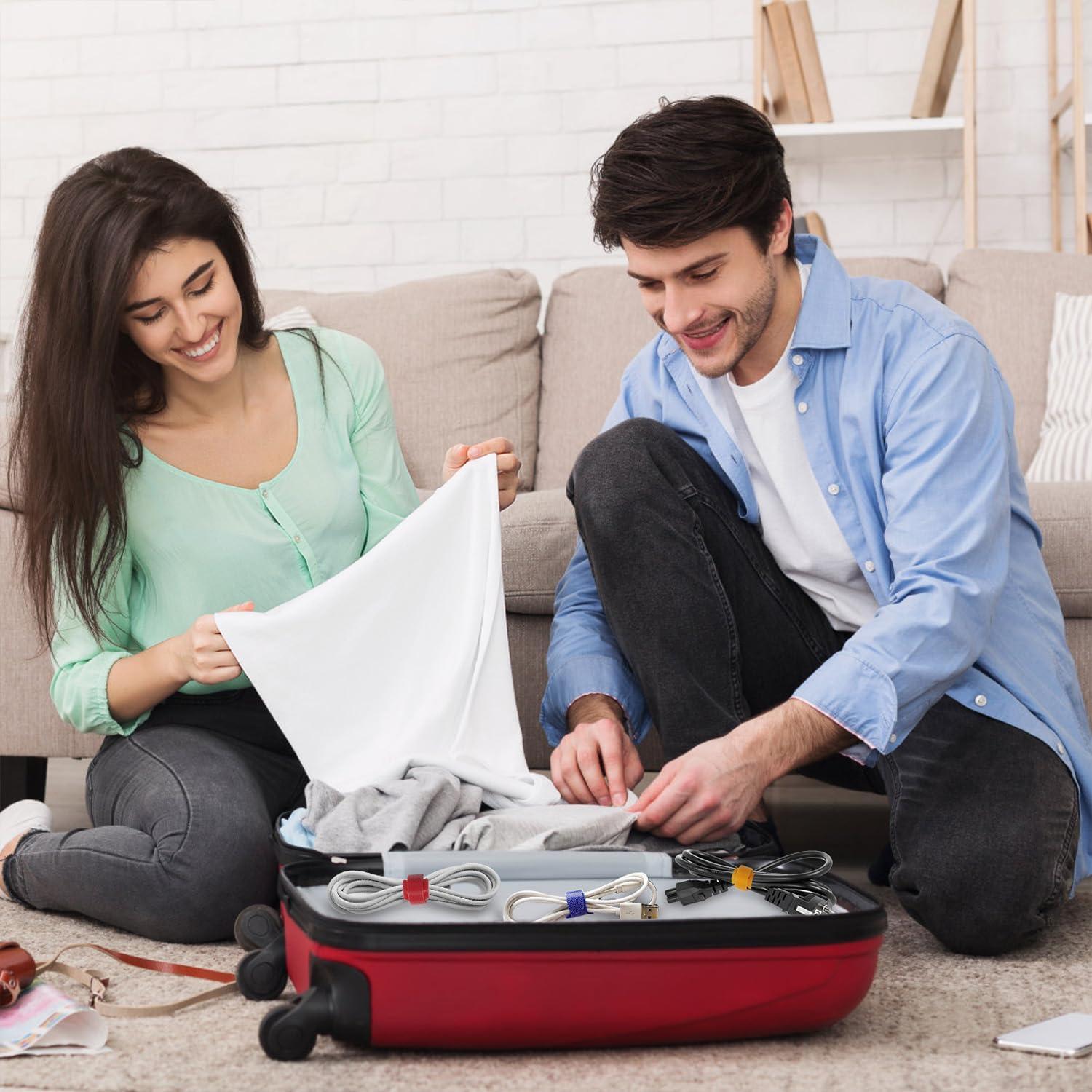 Bridas Reutilizables 180 Pcs Nylon 4-10 Pulgadas Coloridas