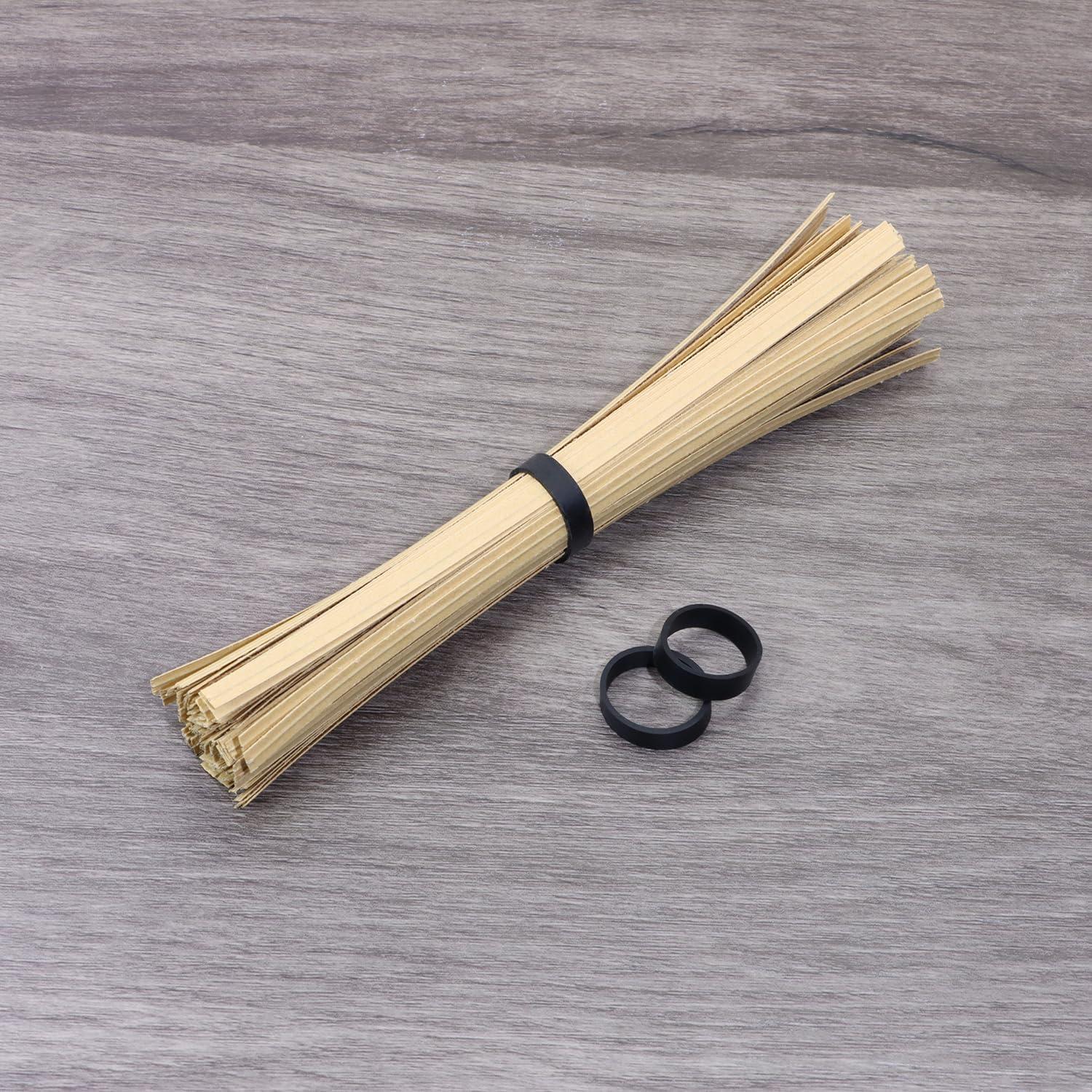 Sujetacables de Silicona ONLYKXY 100 Piezas 16x5mm Negro