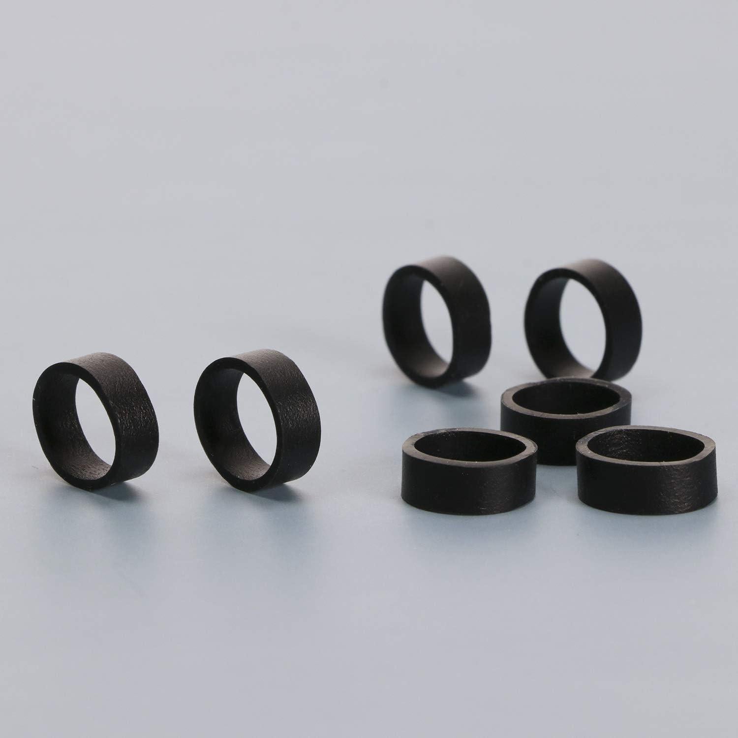 200 Sujetacables de Silicona ONLYKXY, Anillos Reutilizables 10mm