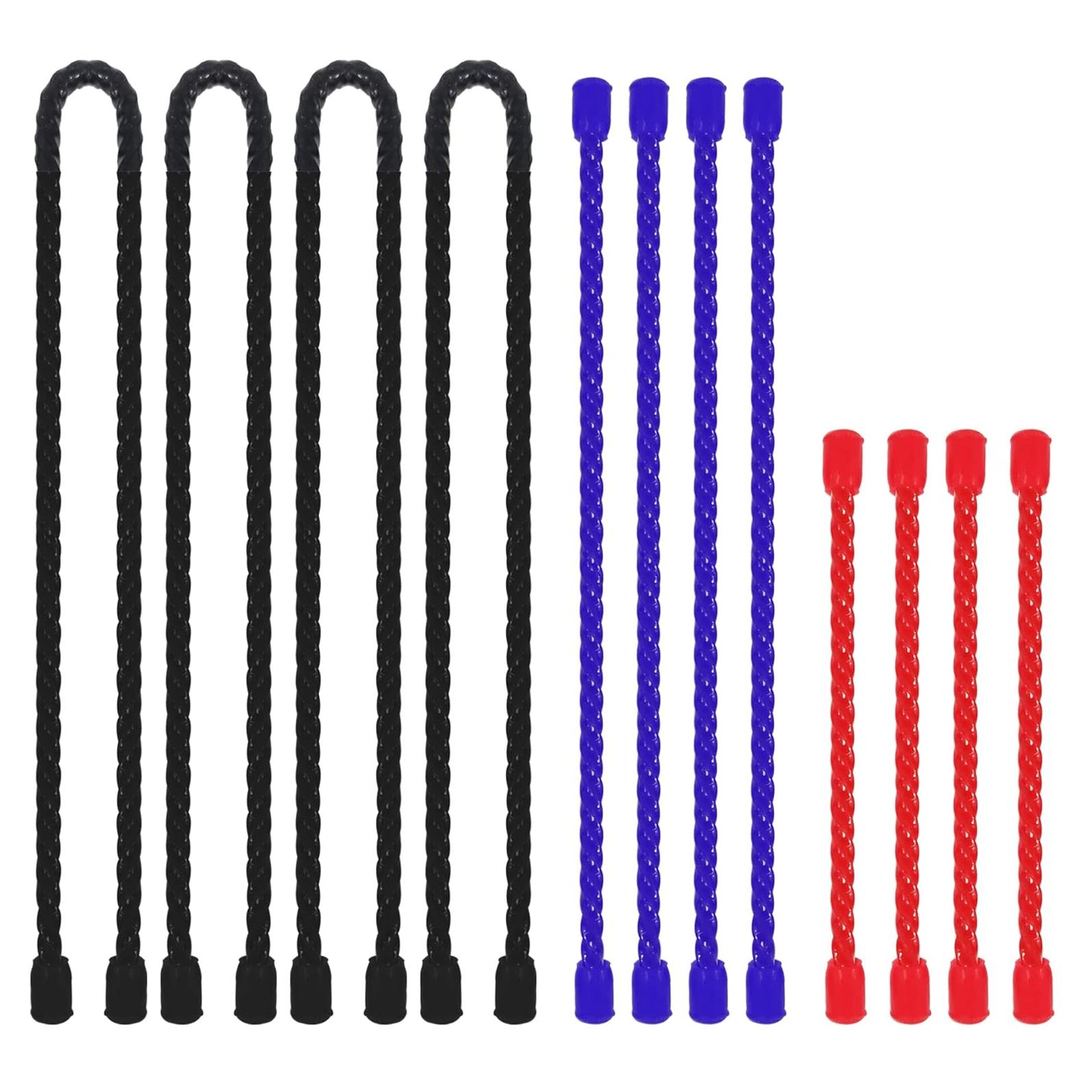 Bridas de Silicona Reutilizables Caballo Fortuna - 12 Piezas 30.48 cm