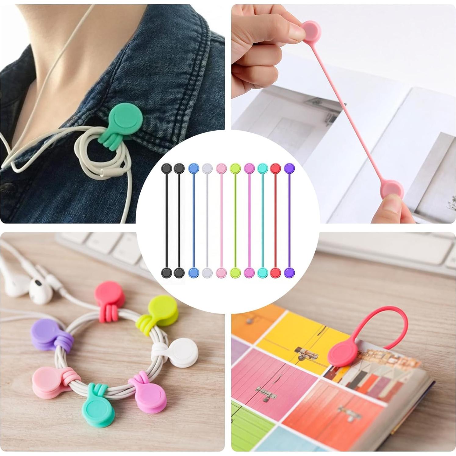 Correas Magnéticas Duoxiate 10 Piezas Silicona 11 CM