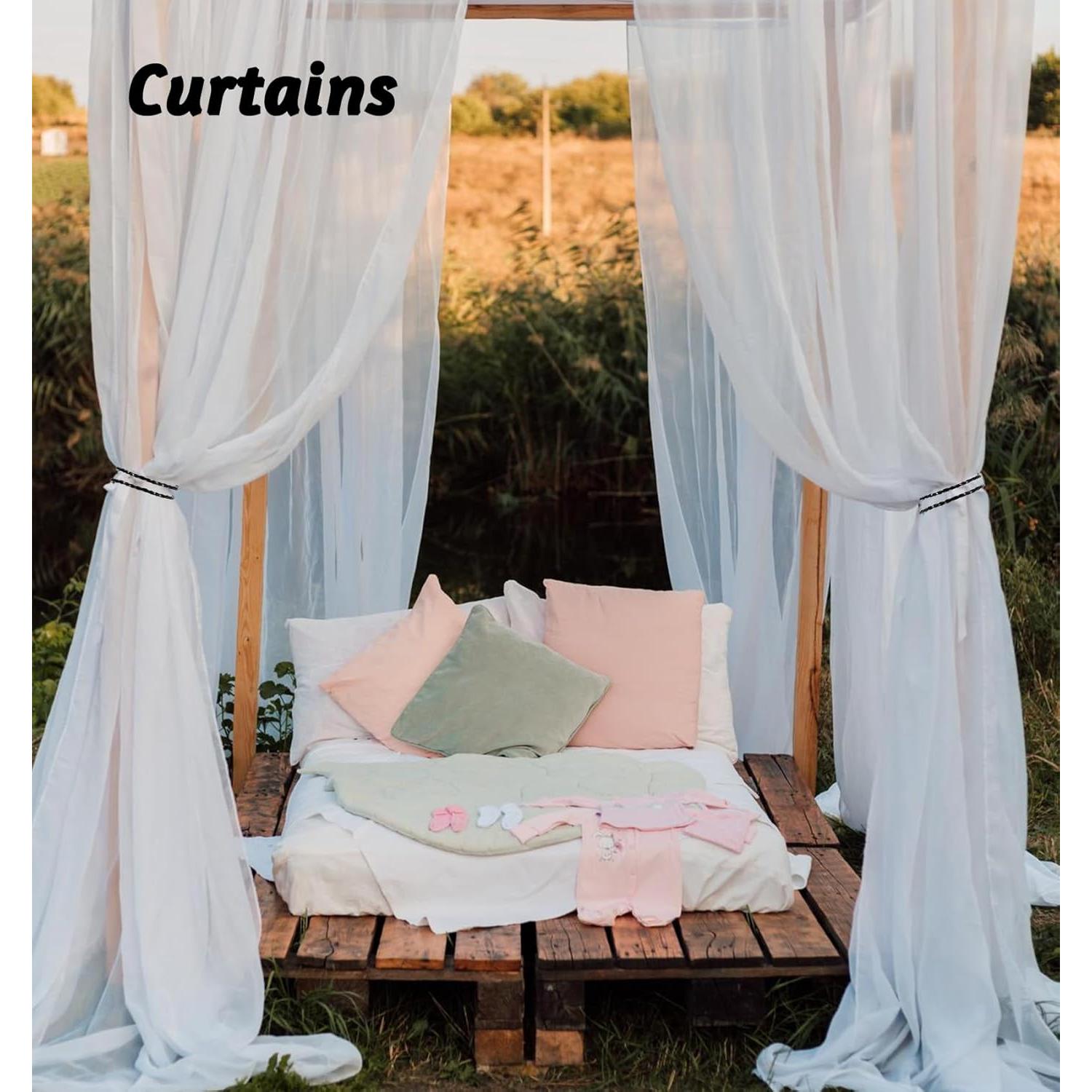 8 Ataduras de Cable de Silicona 30 cm HaiFafafaing Negras