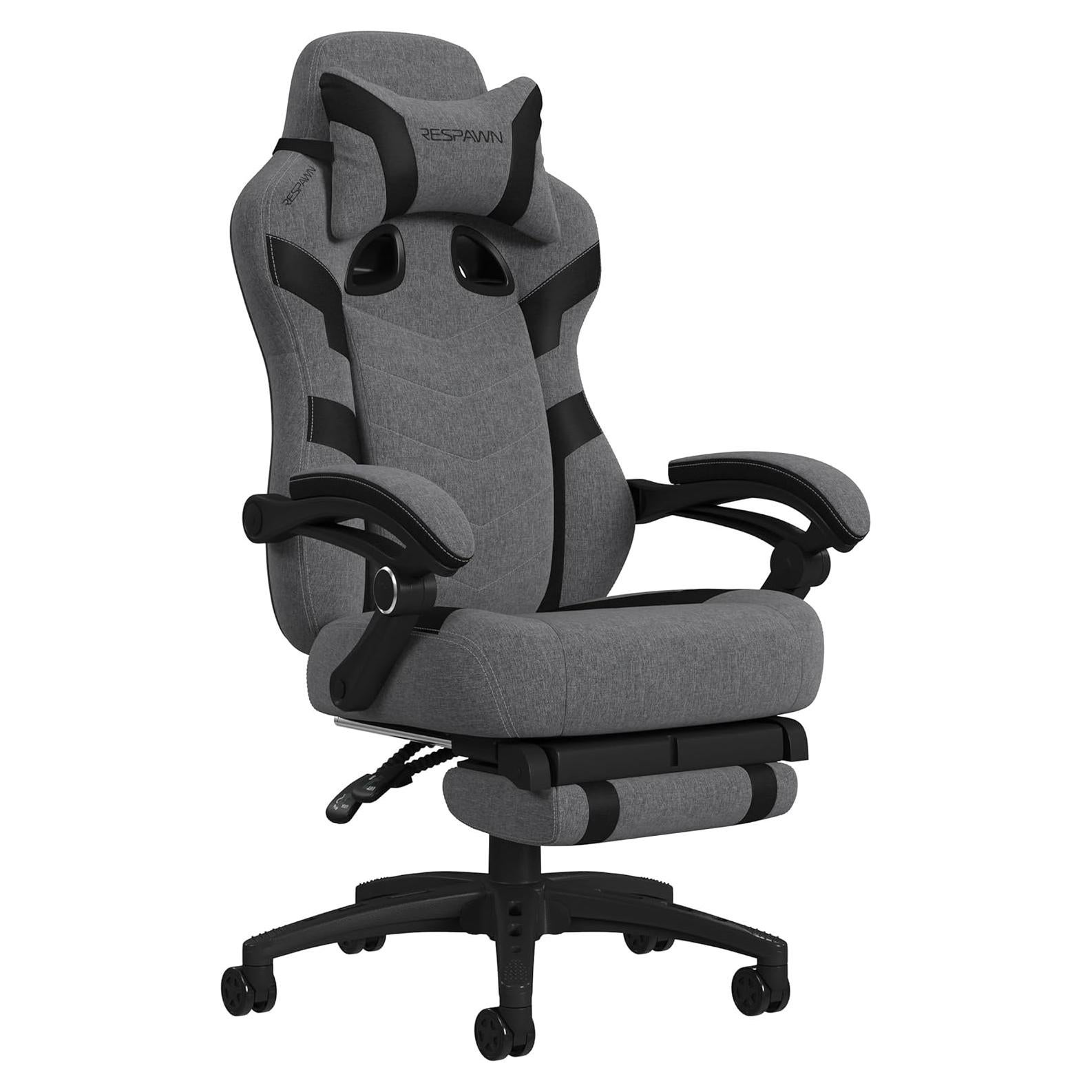 Silla de Juego RESPAWN 110 Pro Reclinable con Reposapiés