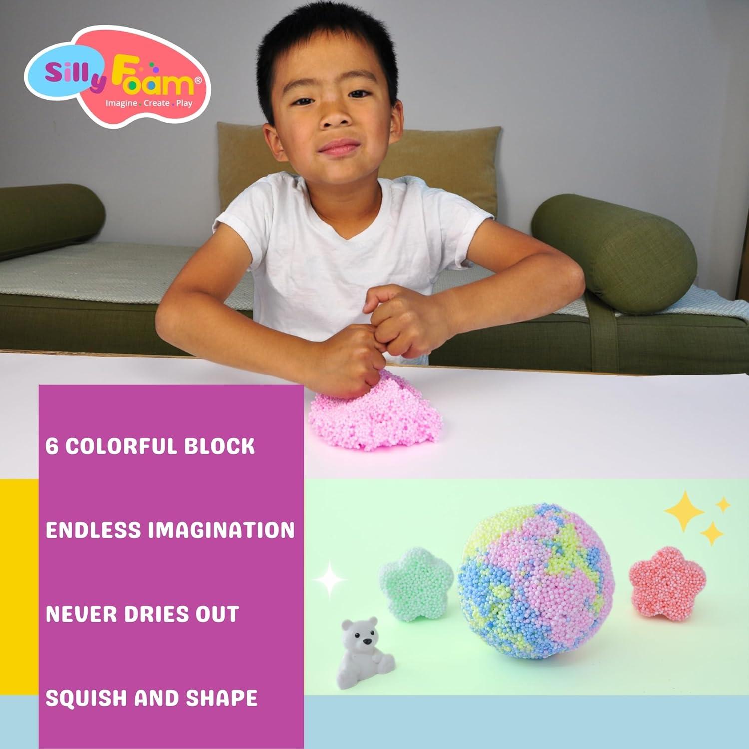 Bolas de Espuma Creativa LYRK 2 Colores Neón para Niños
