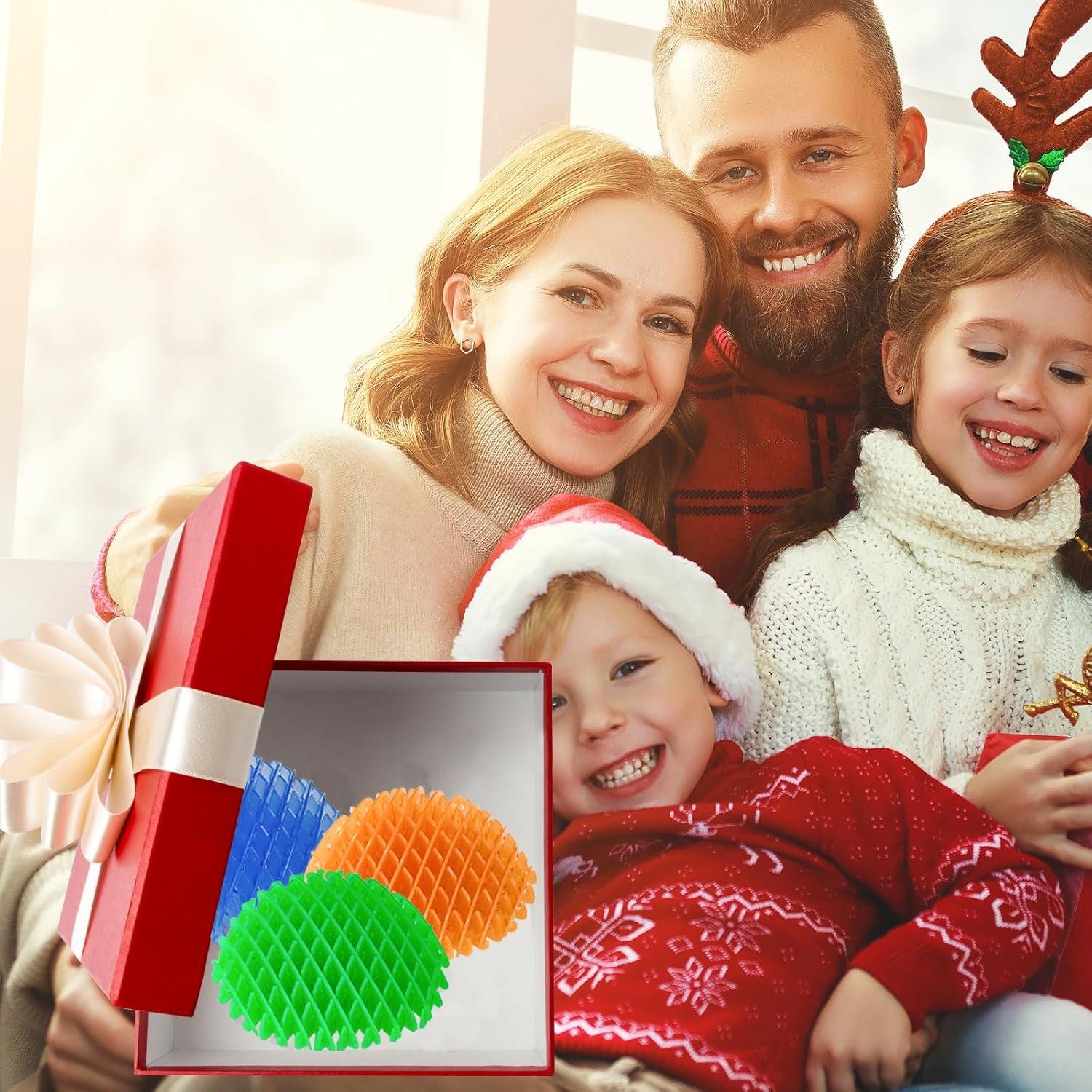 12 Paquetes Juguete Antiestrés Gusano ZOMGURD Verde