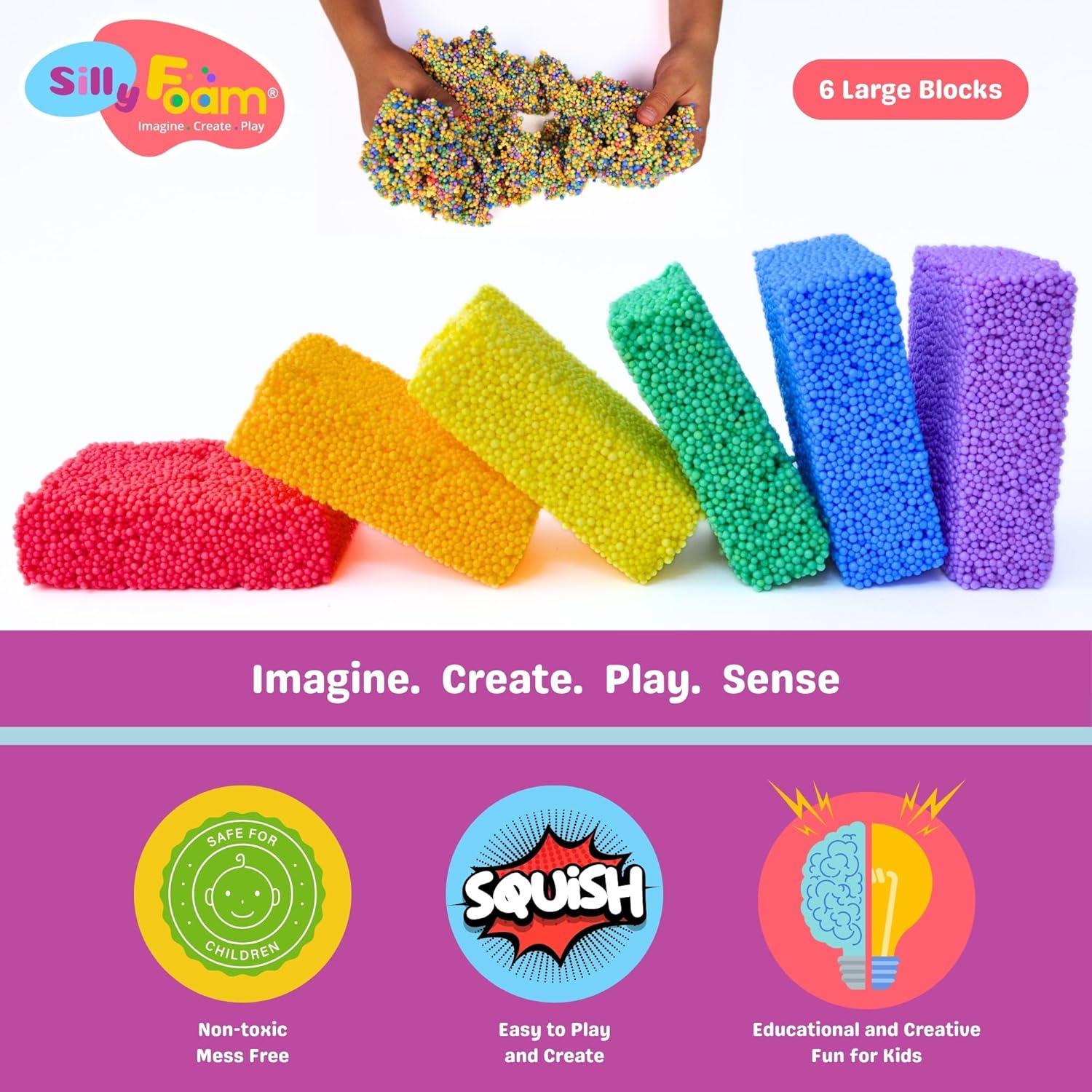 Silly Foam LYRK 12 Colores Mixtos para Manualidades