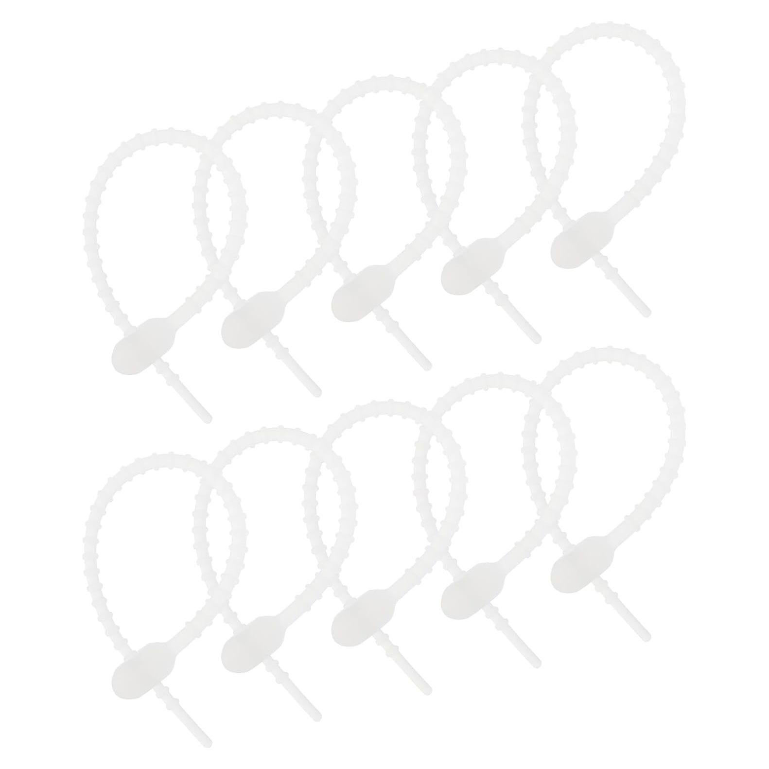 Bridas de Silicona Reutilizables MECCANIXITY 20 Pcs 15 cm