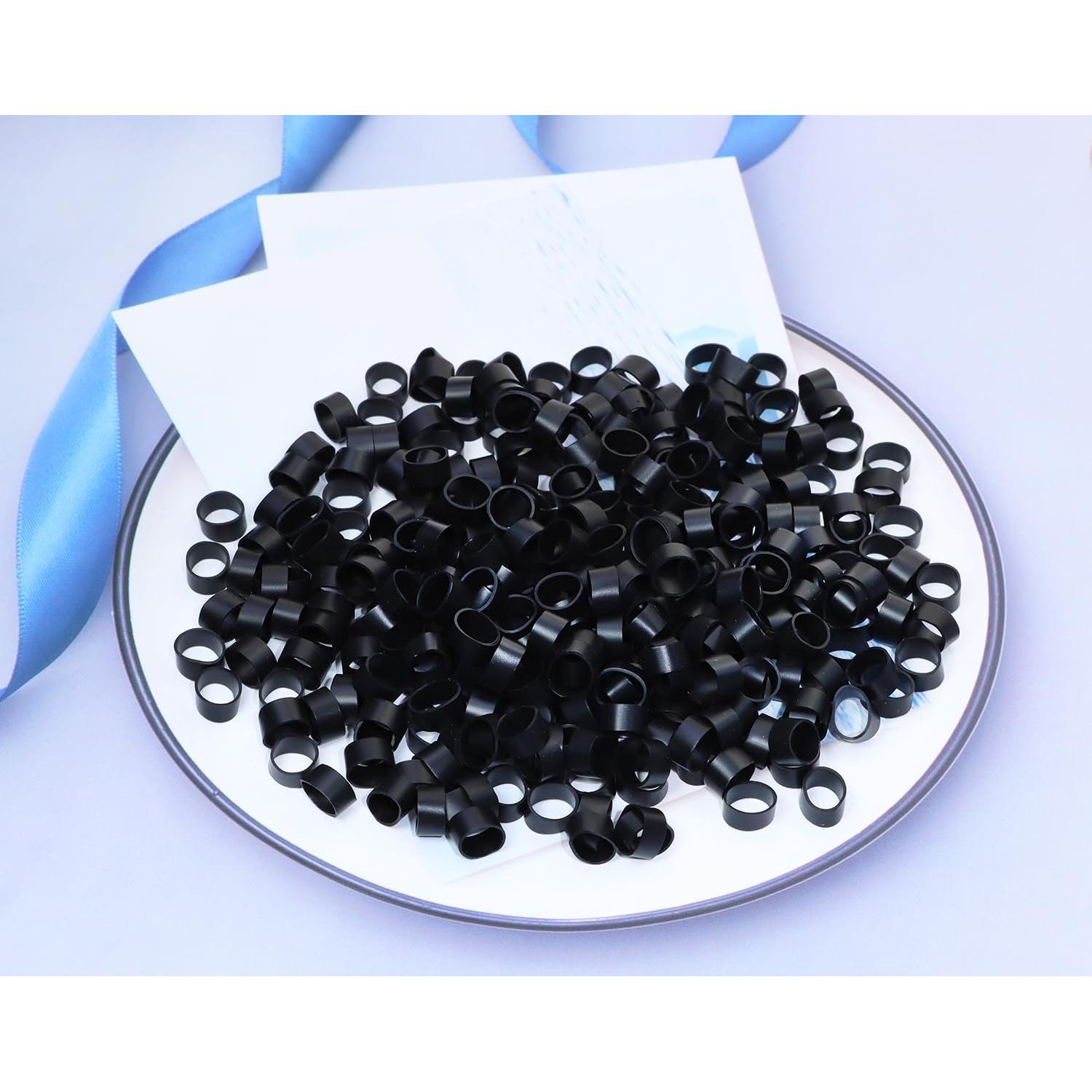 Correas de Silicona para Cables ONLYKXY 500 Piezas 8x5mm