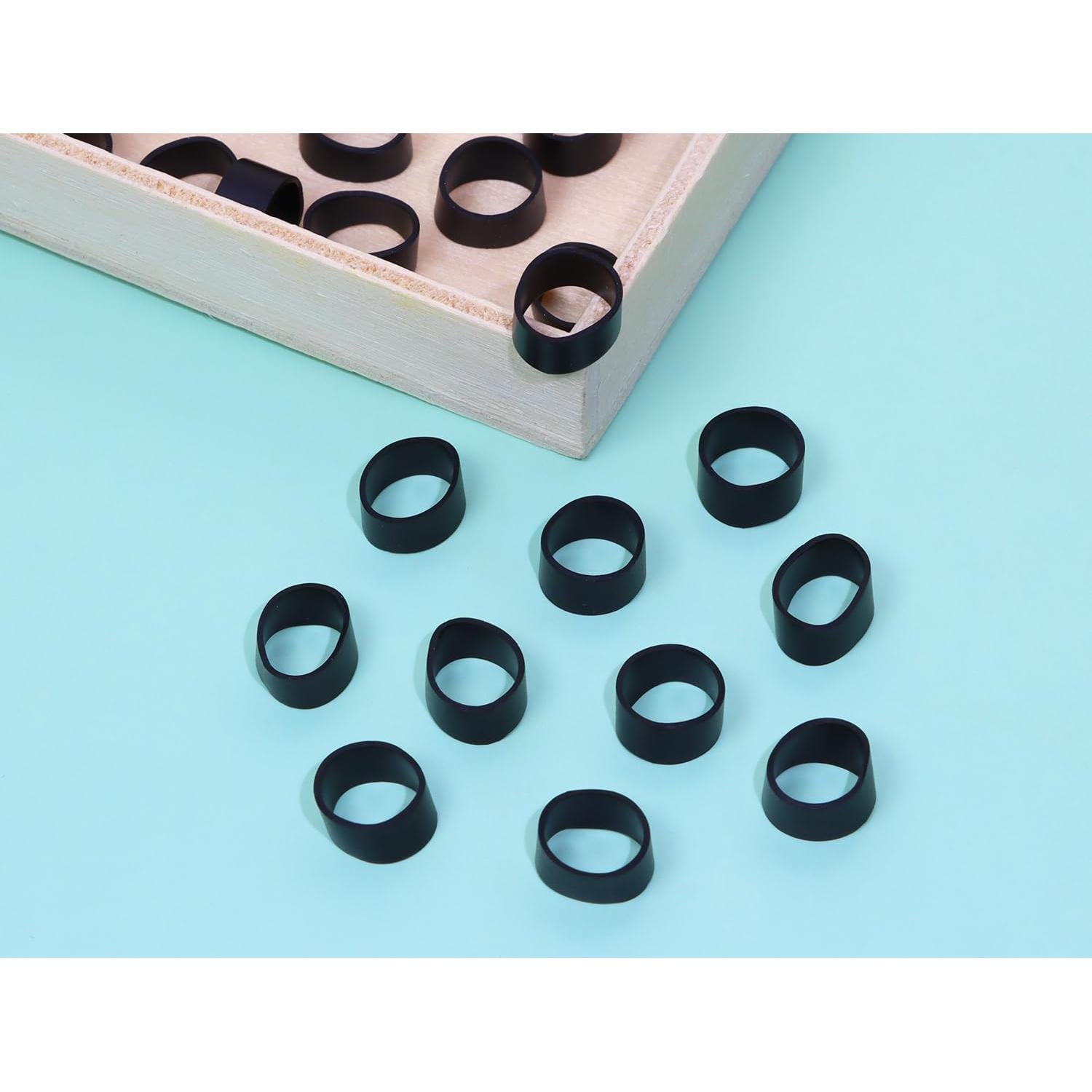 Correas de Silicona para Cables ONLYKXY 500 Piezas 8x5mm