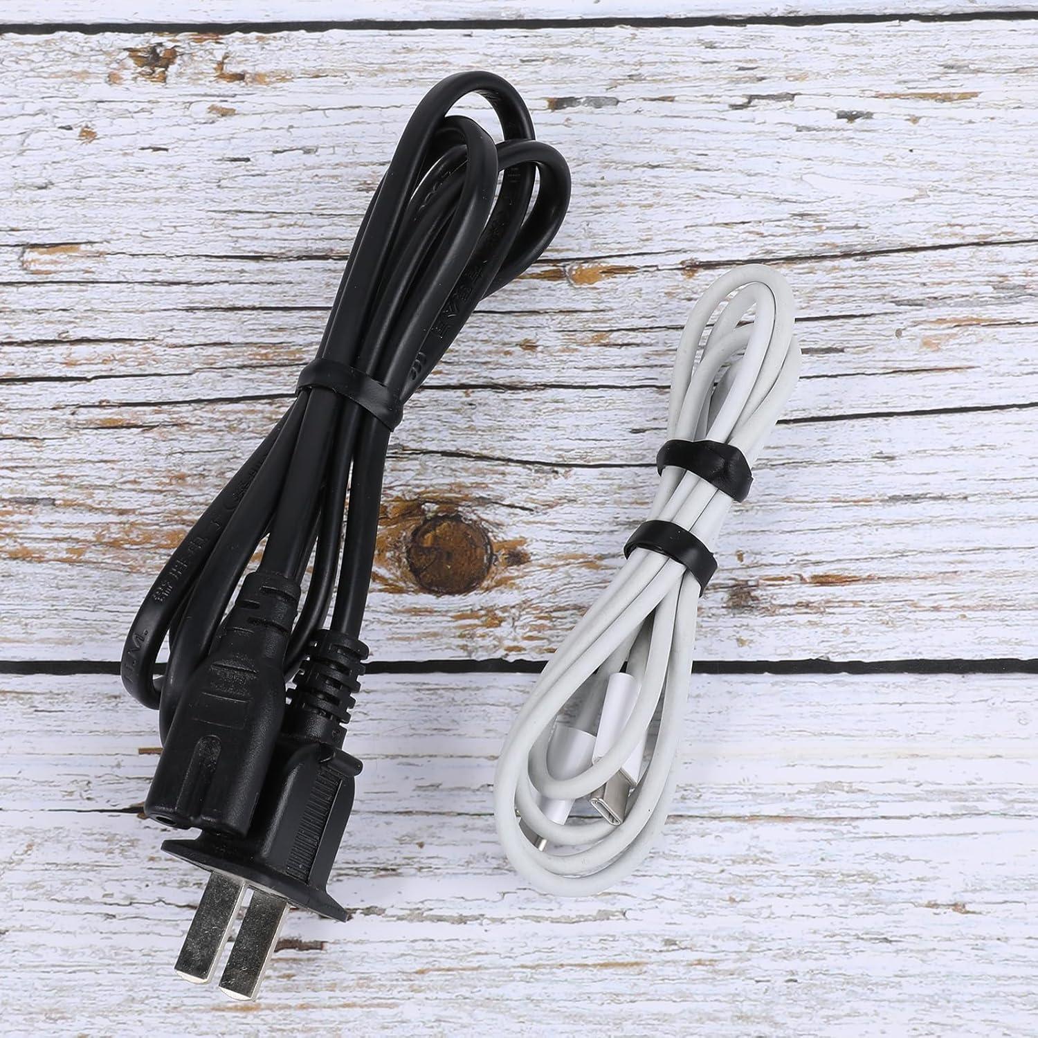 100 Bandas Elásticas de Silicona Negras Sliverdew 12mm x 5mm