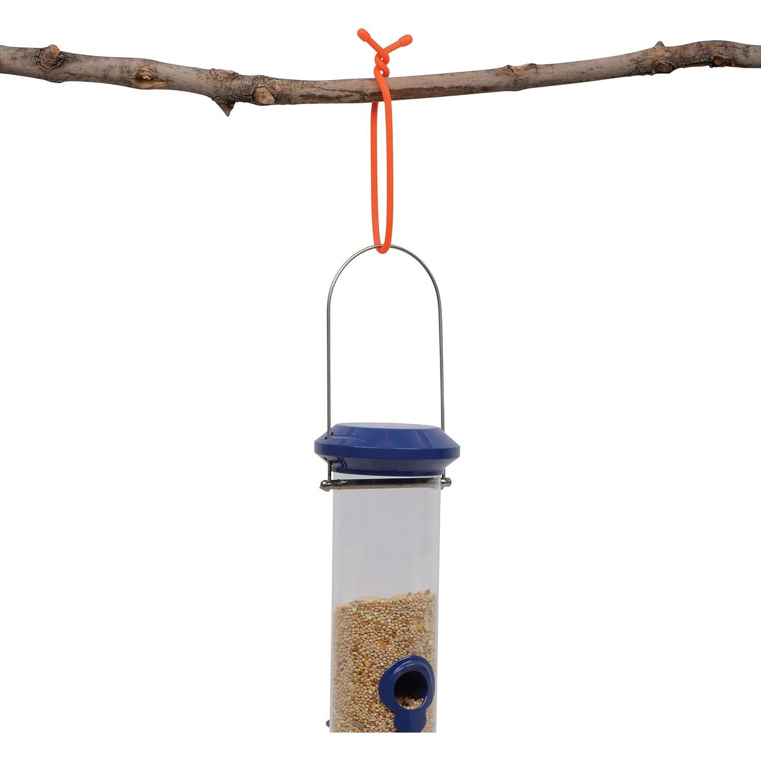 Corbatas de goma reutilizables Nite Ize 12" Naranja 2-Pack