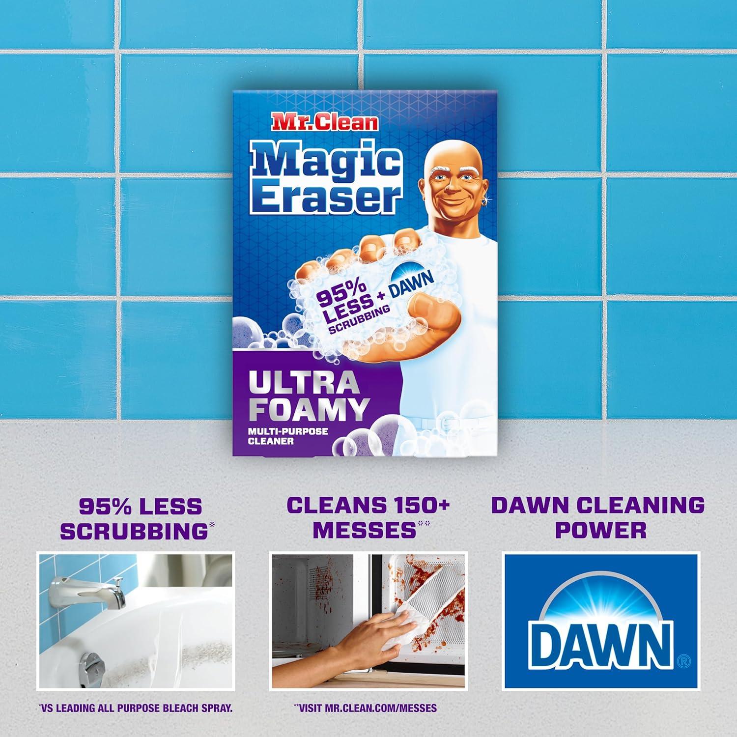 Esponja Mágica Mr. Clean 5 Piezas Limpiador Multiusos