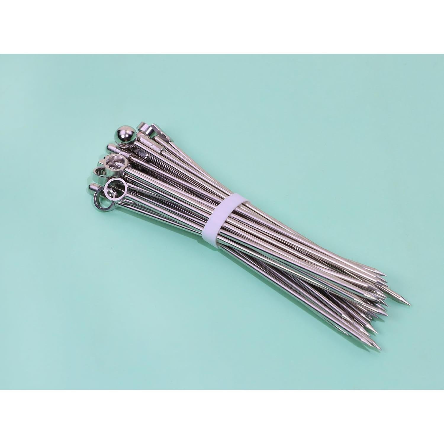 Sujetacables de Silicona ONLYKXY 100 Piezas 17mm Reutilizables