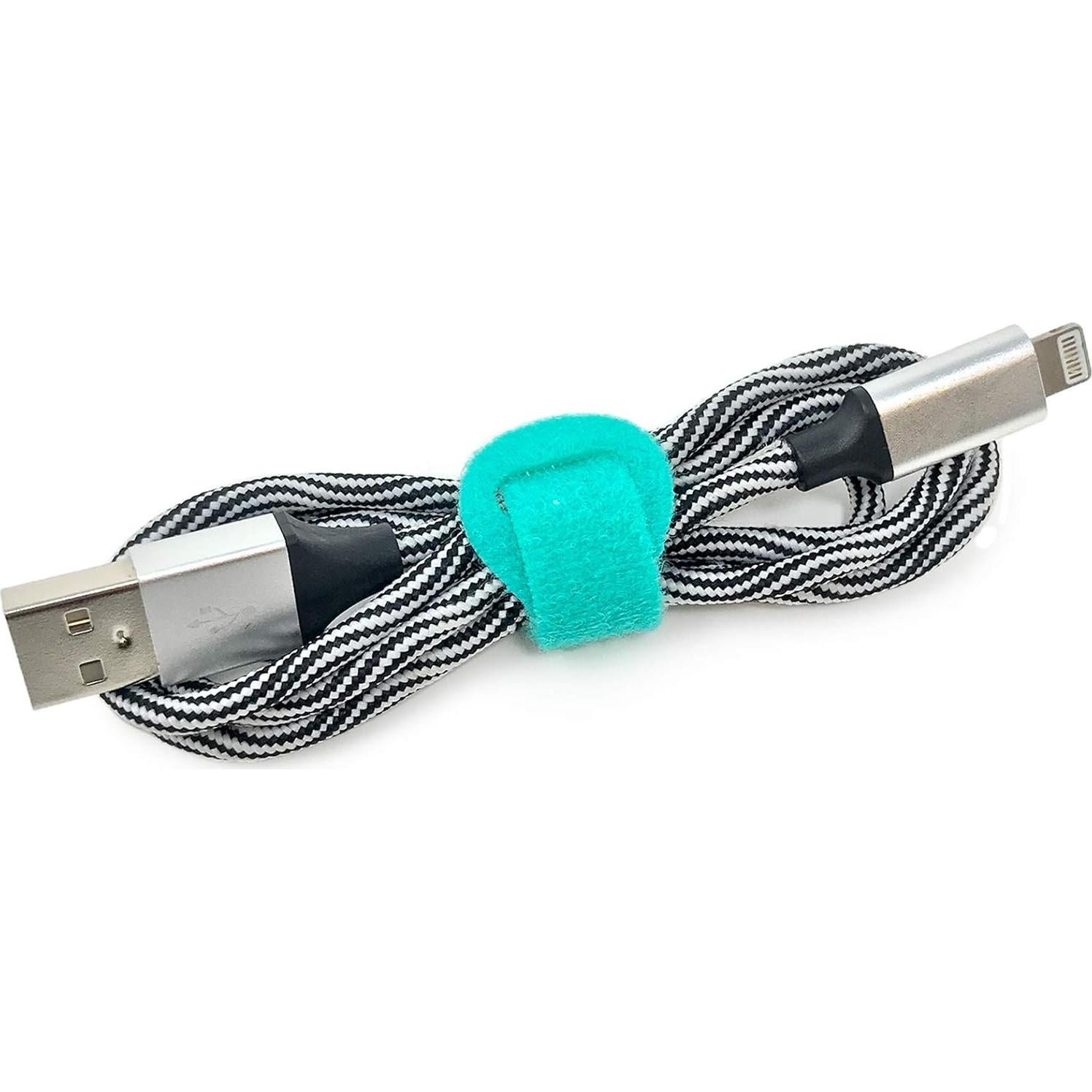 Bridas Autoadhesivas de Cable Wrap-It Storage, 40 Piezas, Nylon