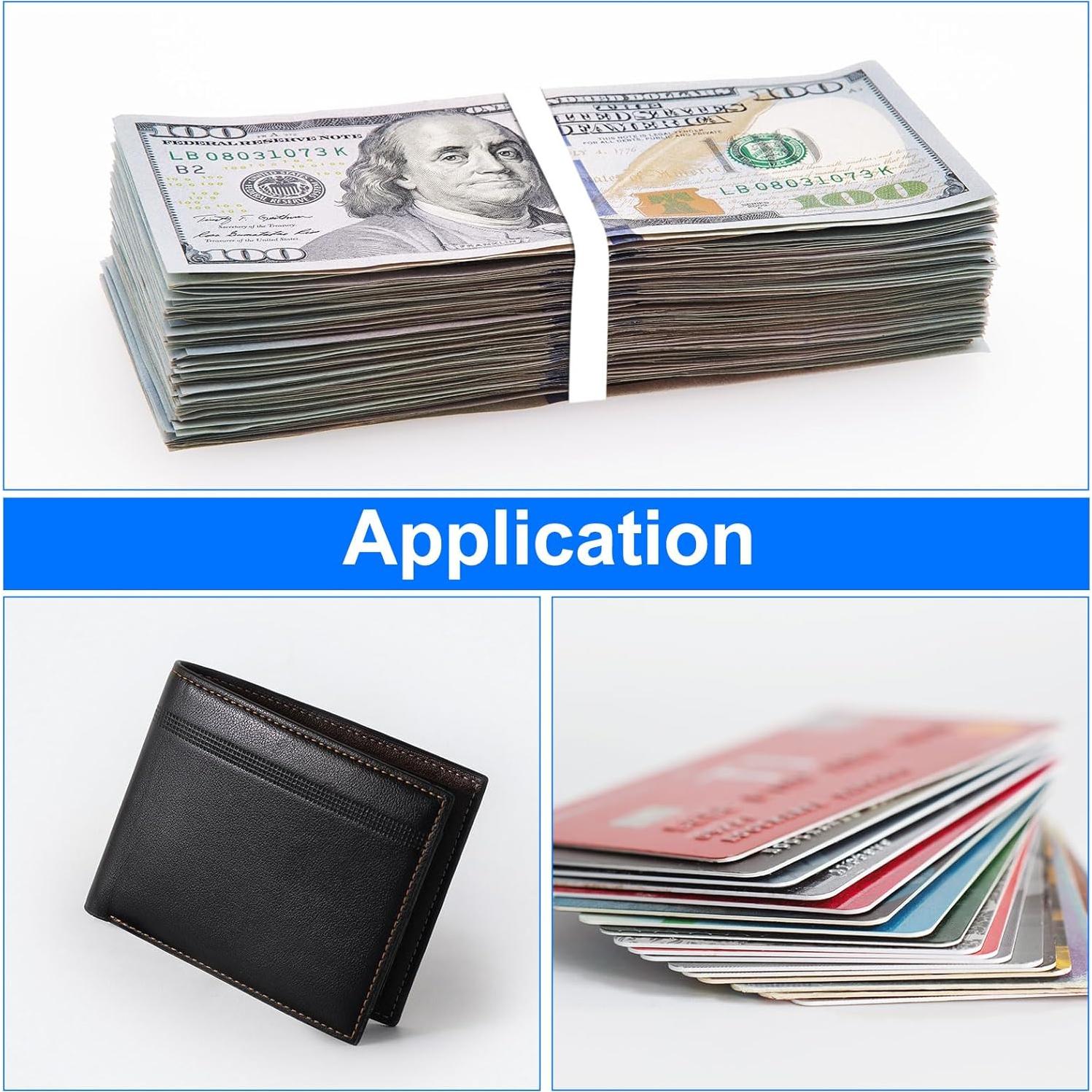 Bandas de Goma de Silicona uxcell 20Pcs 20x7mm Morado