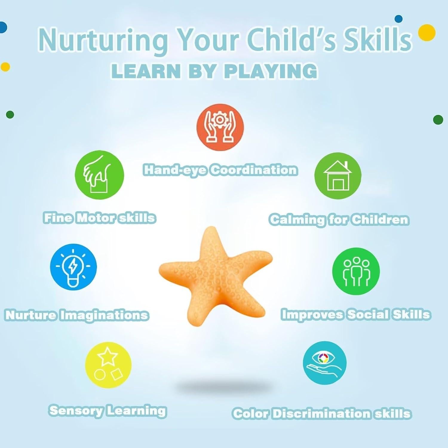 Set de 18 Moldes de Dinosaurios y Océano + 10 Arcillas Yiklucg