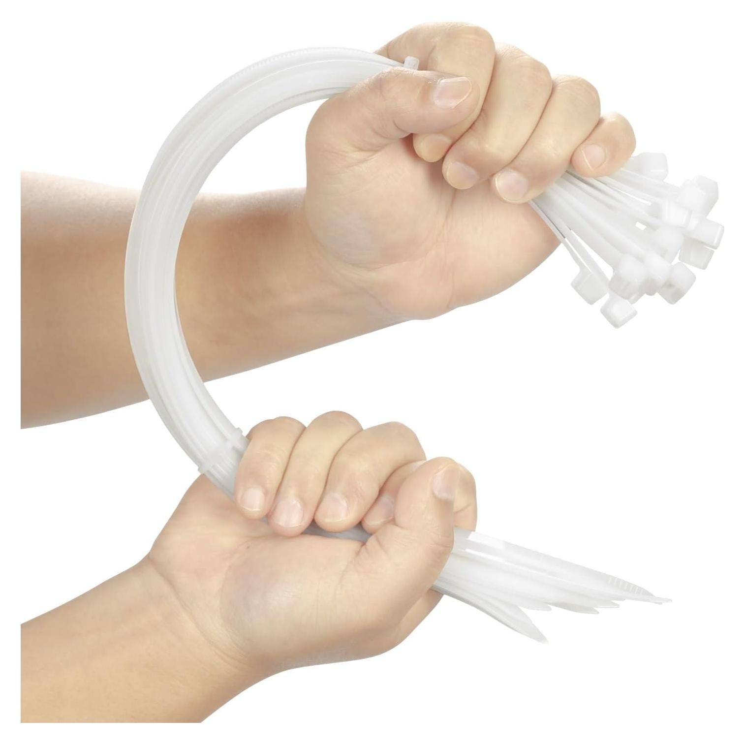 Bridas de Cable Pesadas MasiStranth 100PCS 40cm 175lbs Nylon