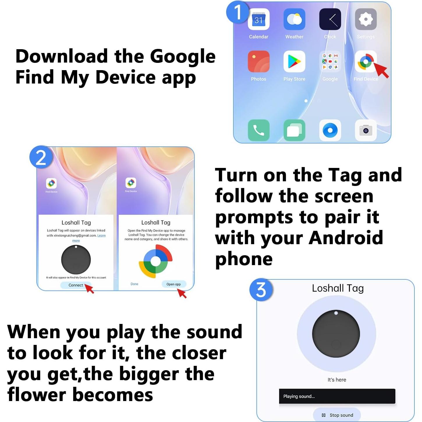 Rastreador Bluetooth Android MaiLv F08 - Etiqueta Inteligente