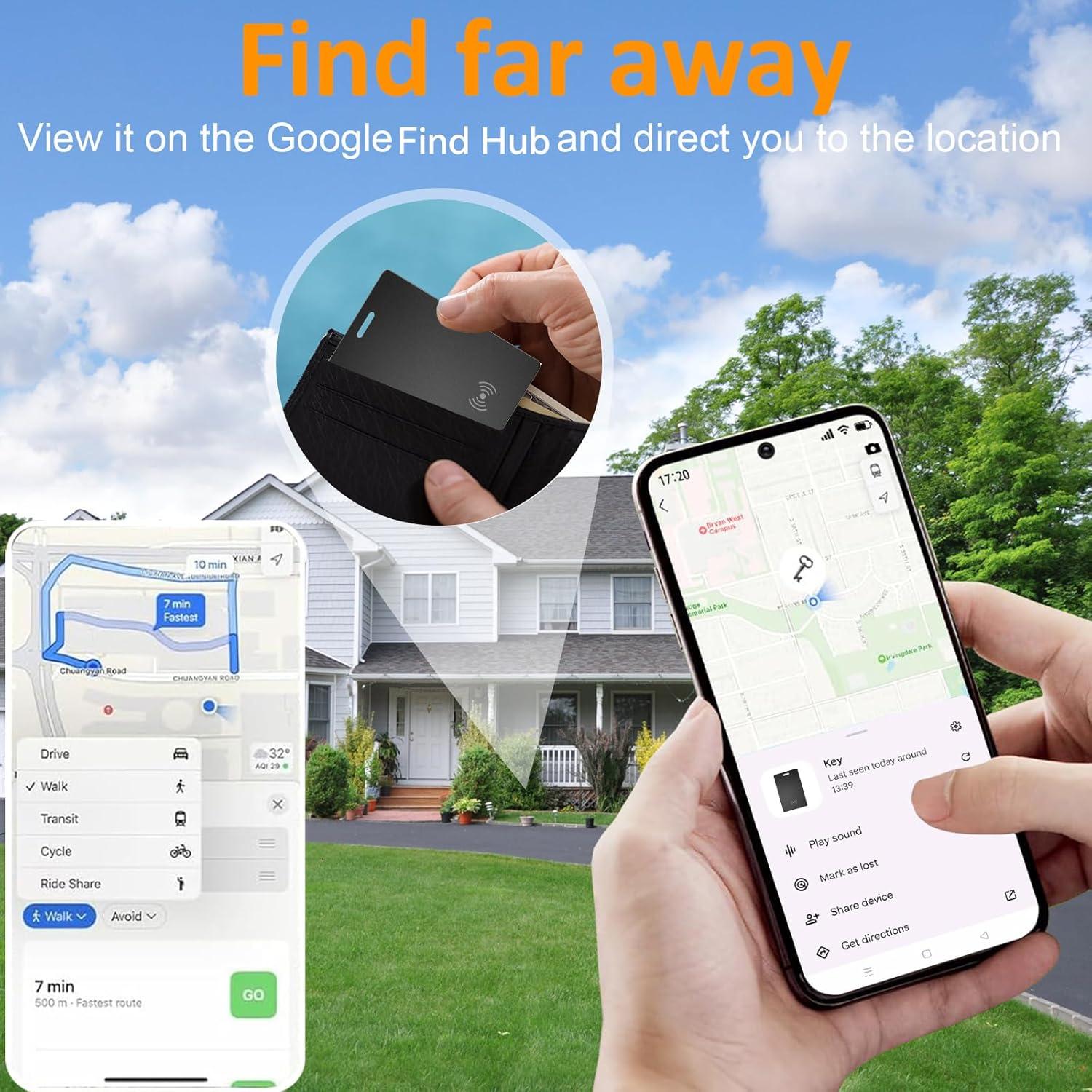 Localizador de billetera FYSCKEJI Bluetooth IP68 Android