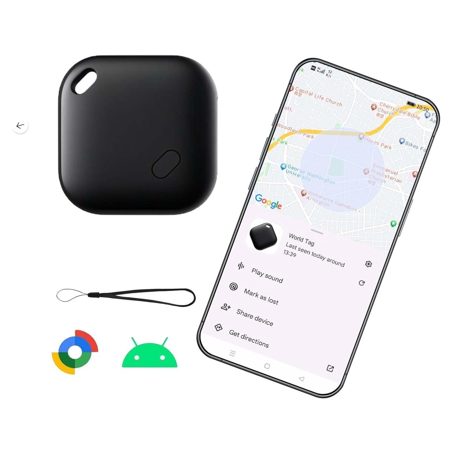 Etiqueta de Aire Youmeet para Android - Rastreador Certificado