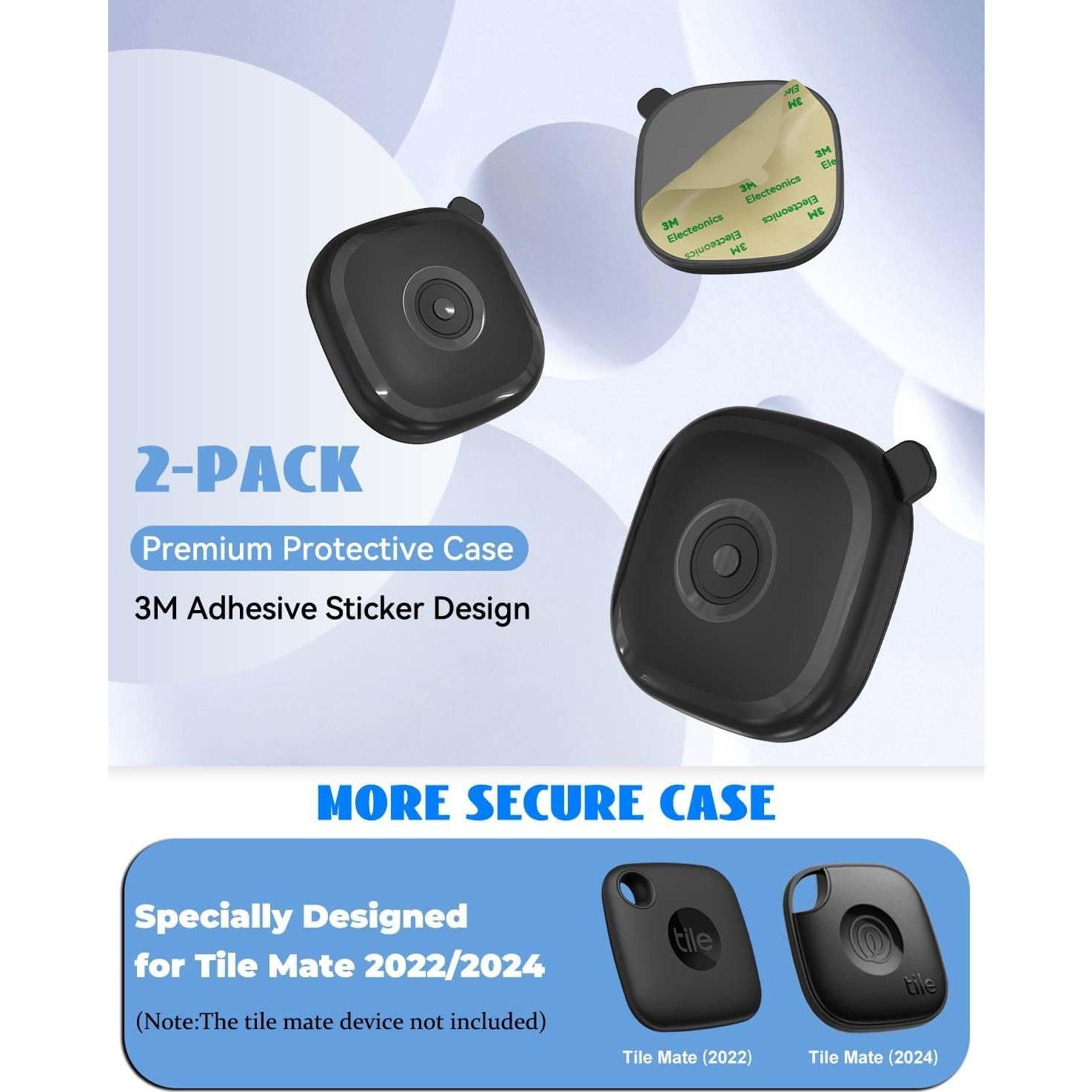 Funda Adhesiva Impermeable para Tile Mate 2024 - 2 Pack