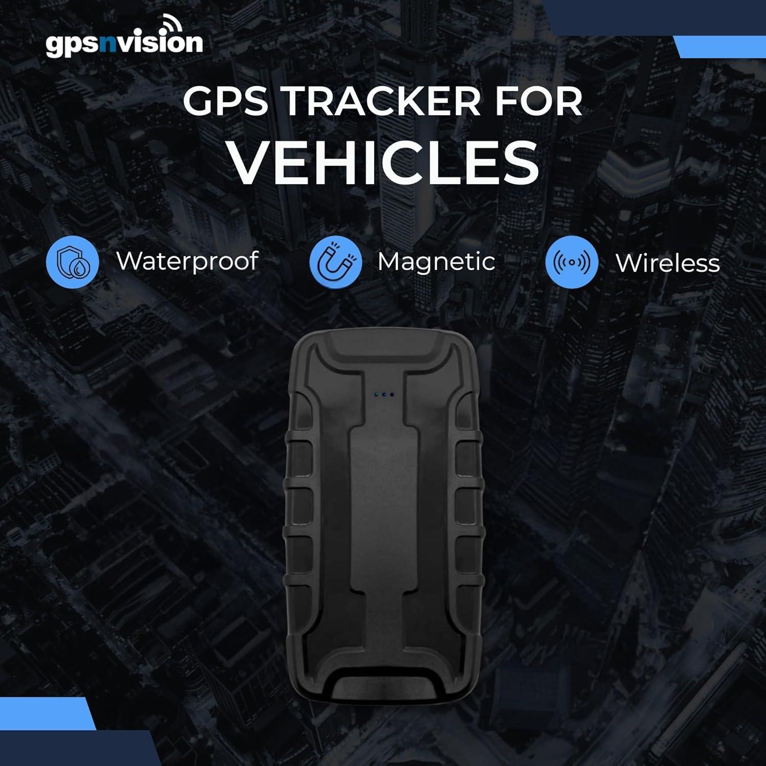 Rastreador GPS Magnético Oculto 4G para Vehículos - 3 Meses Batería