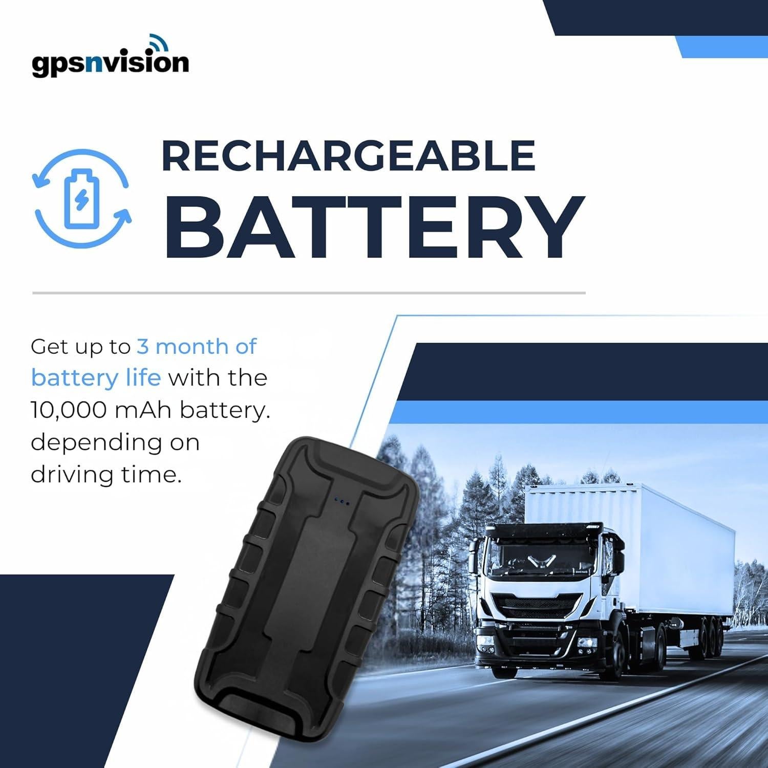 Rastreador GPS Magnético Oculto 4G para Vehículos - 3 Meses Batería