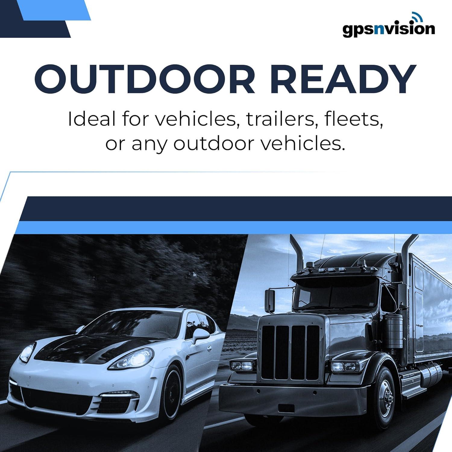 Rastreador GPS Magnético Oculto 4G para Vehículos - 3 Meses Batería