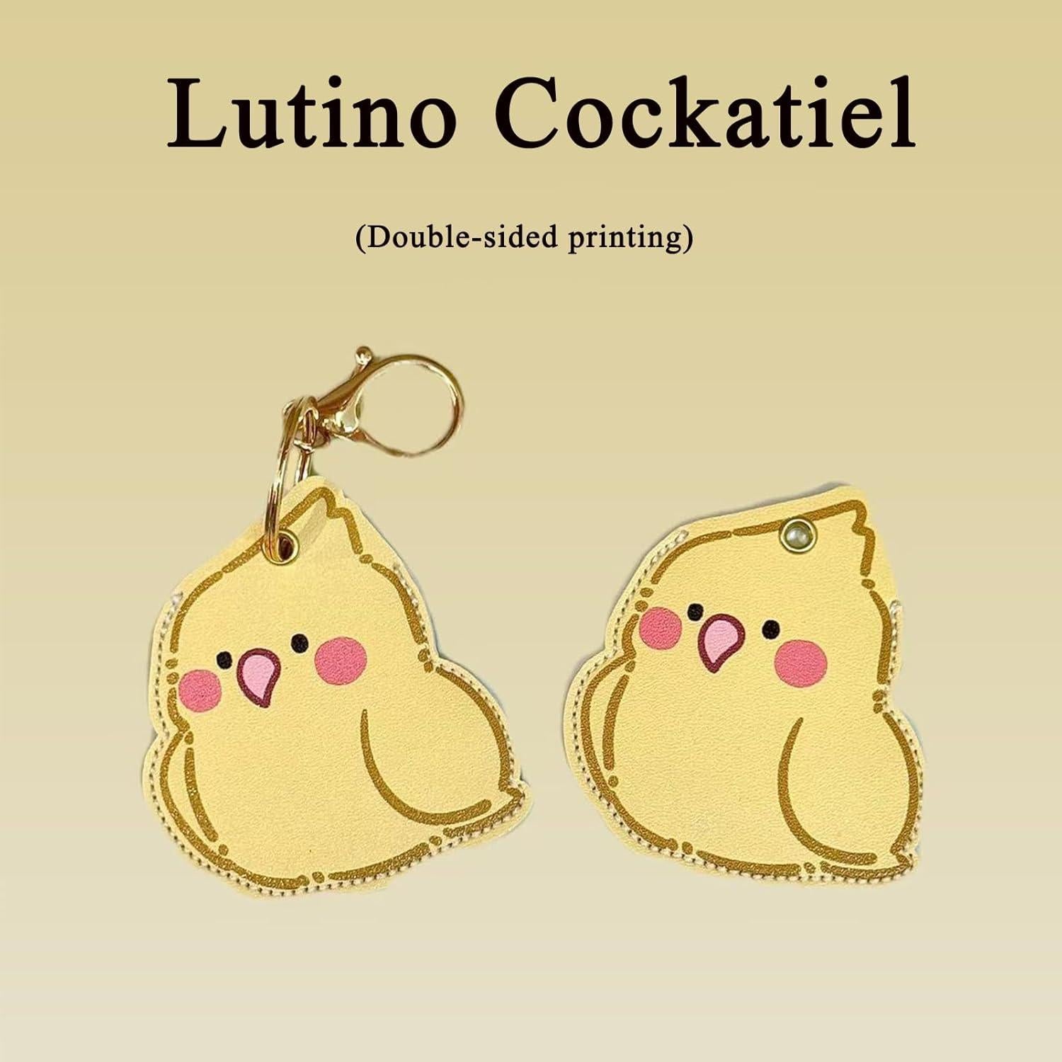 Funda de soporte para etiqueta Tracker Llavero Loro 4 estilos