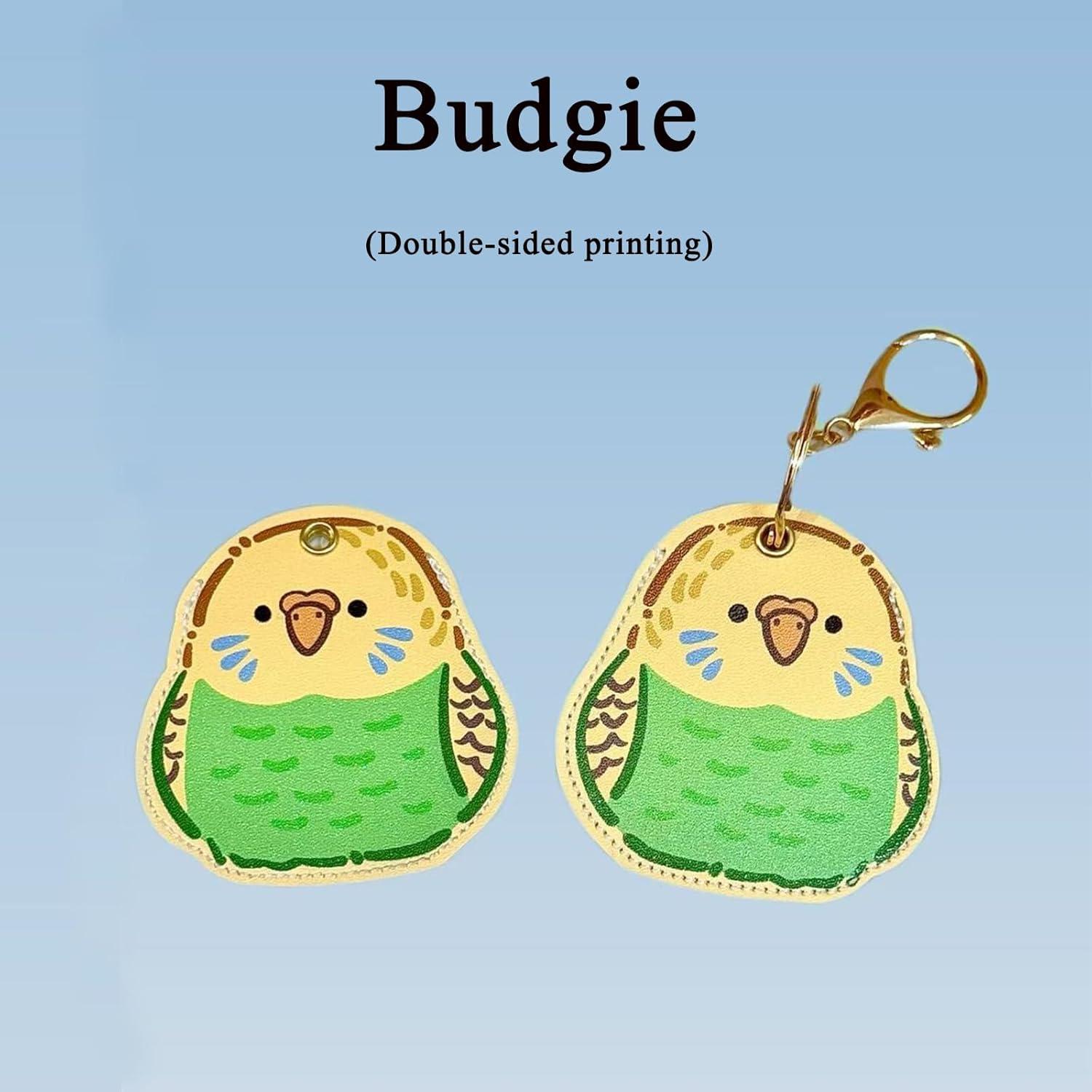 Funda de soporte para etiqueta Tracker Llavero Loro 4 estilos