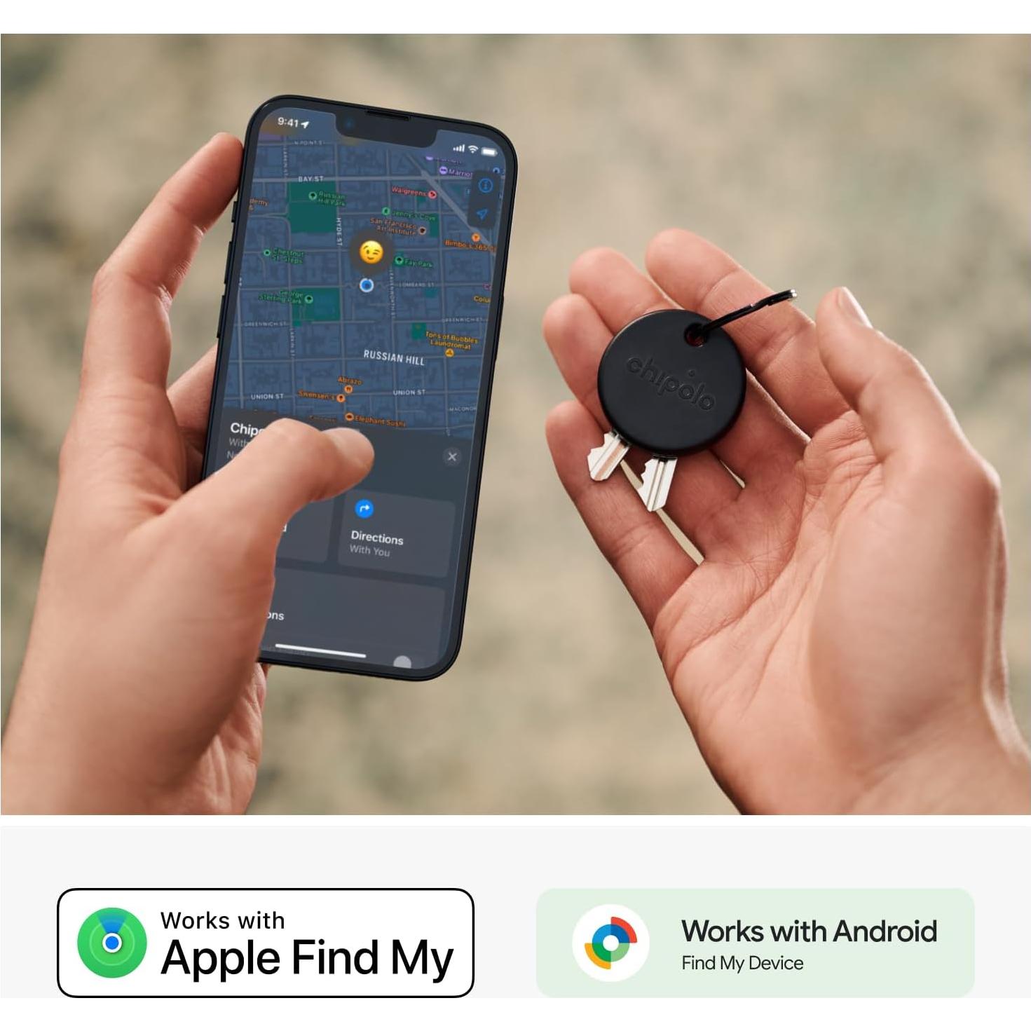 Chipolo POP Rastreador Bluetooth Colorido - 4 Paquete