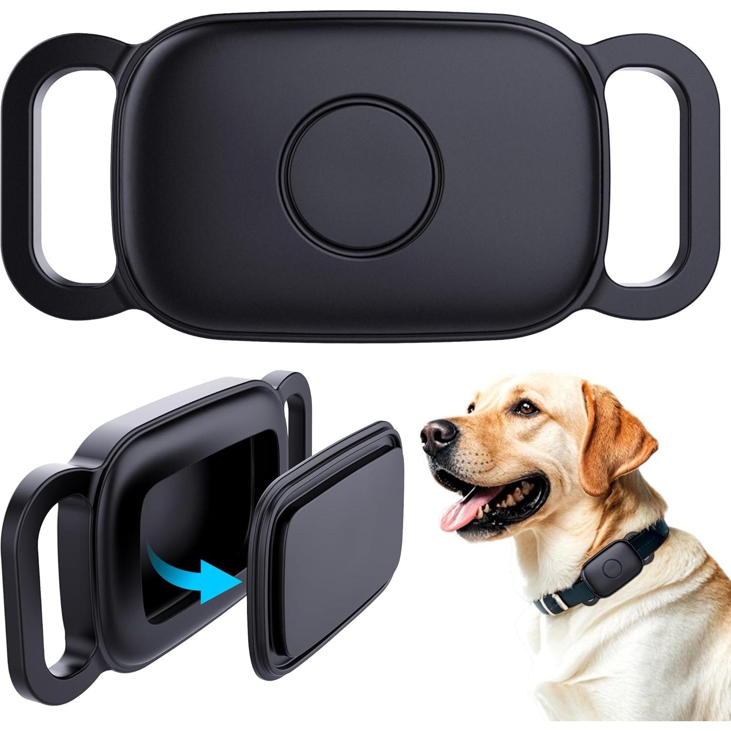 Soporte para Collar de Perro DDJ para Tile Life360 Pro 2024 - 2-Pack