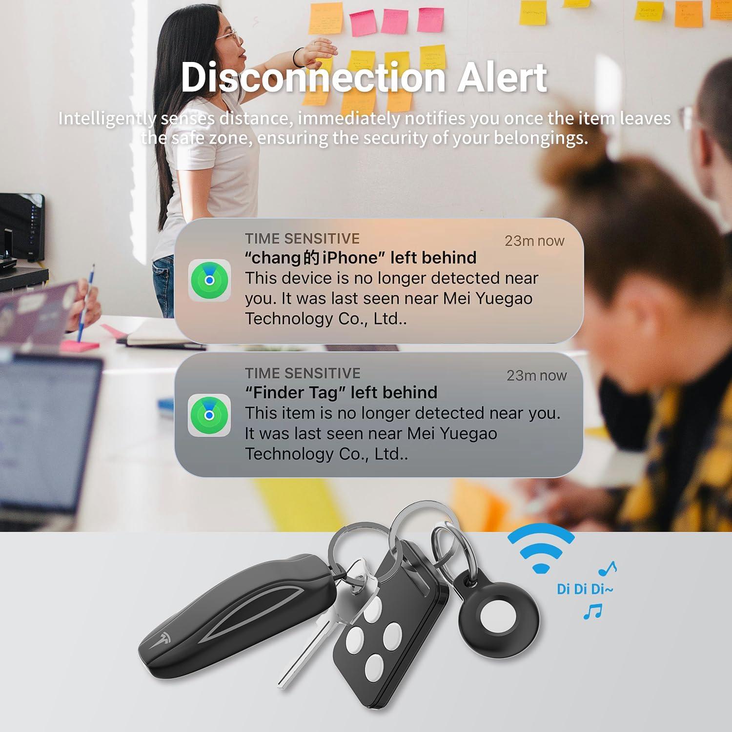 Rastreador Bluetooth OPSO Pack 4 Etiquetas Localización iOS