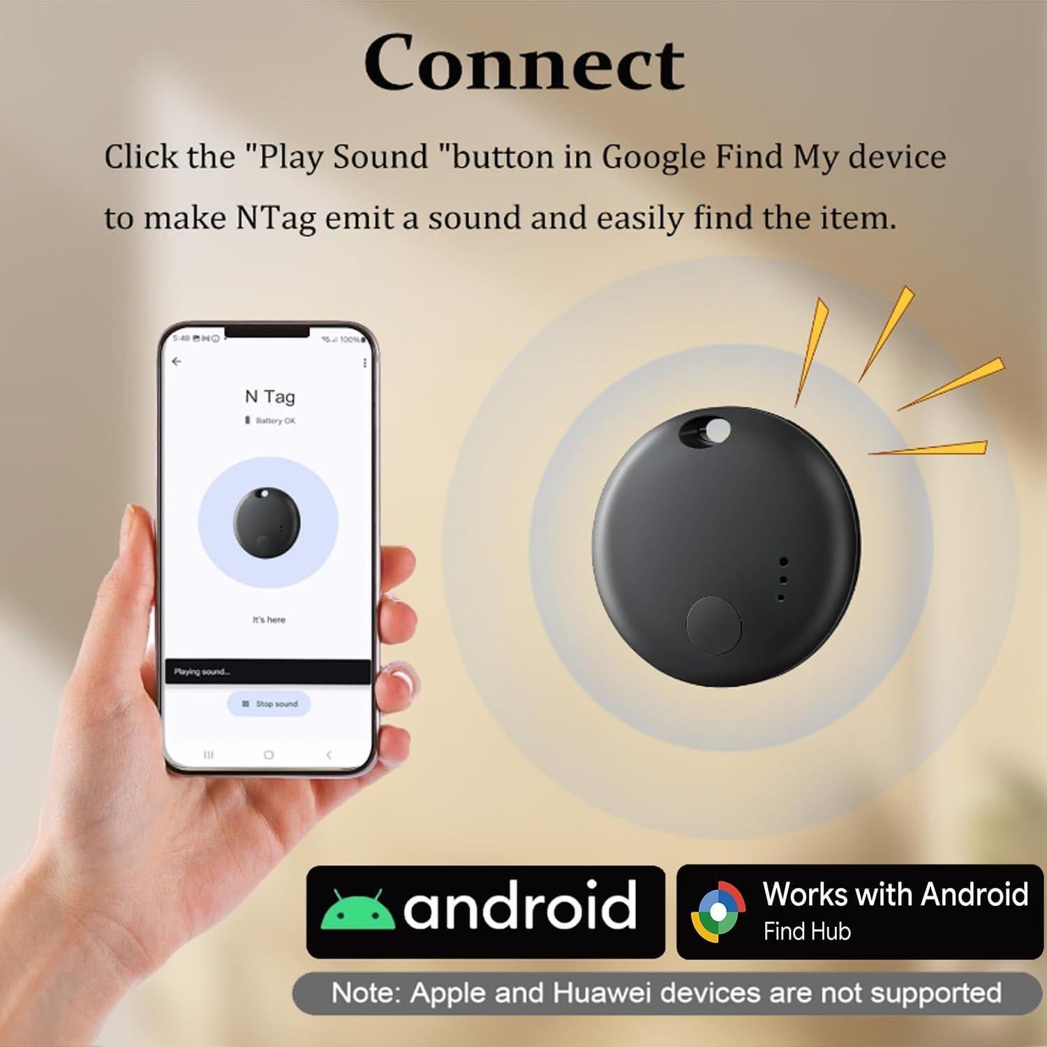 Rastreador Bluetooth GLOBELEC para Android - Localizador de Artículos