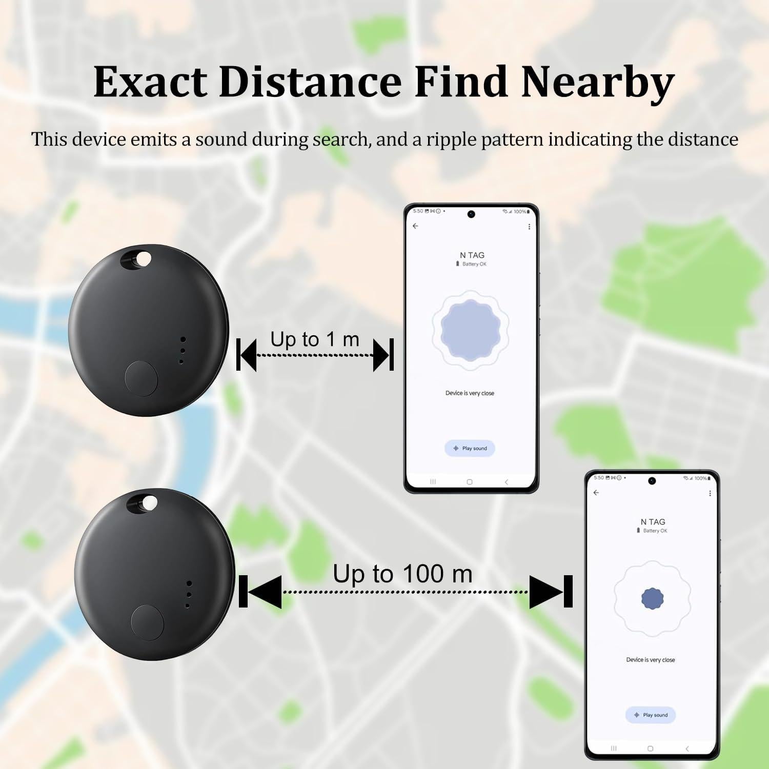 Rastreador Bluetooth GLOBELEC para Android - Localizador de Artículos