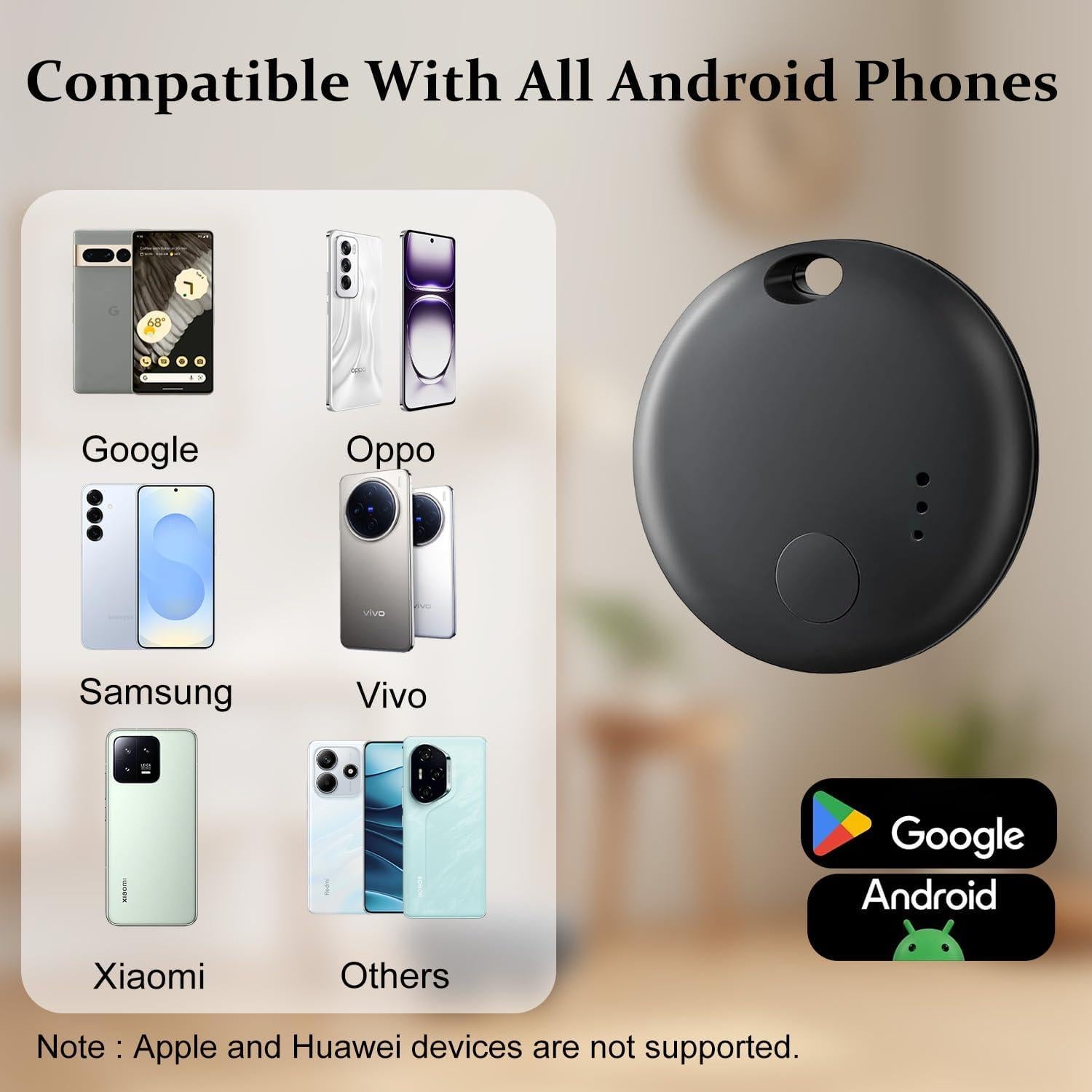 Rastreador Bluetooth GLOBELEC para Android - Localizador de Artículos