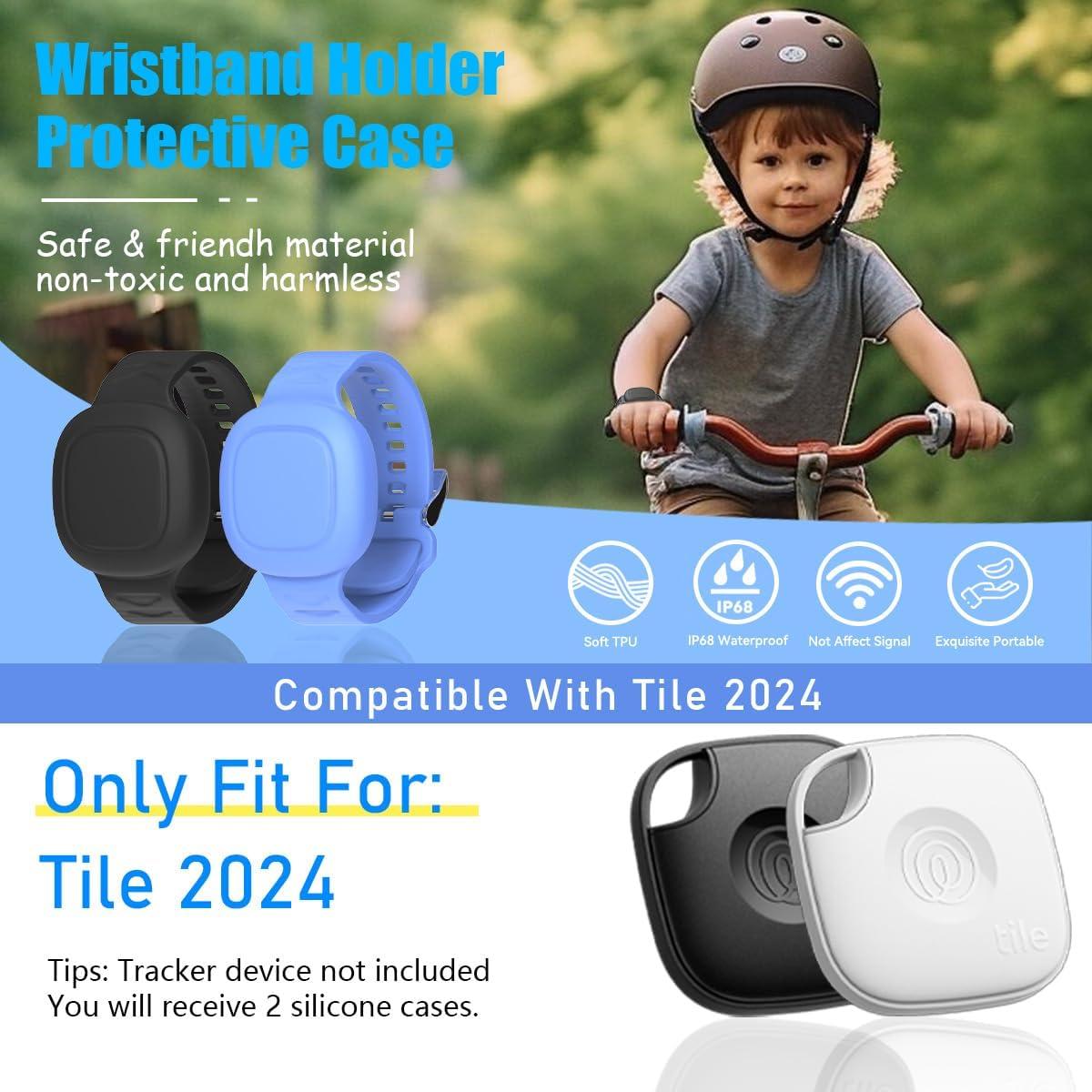 Pulsera de Silicona Impermeable LAKSDIURT para Tile Mate 2024