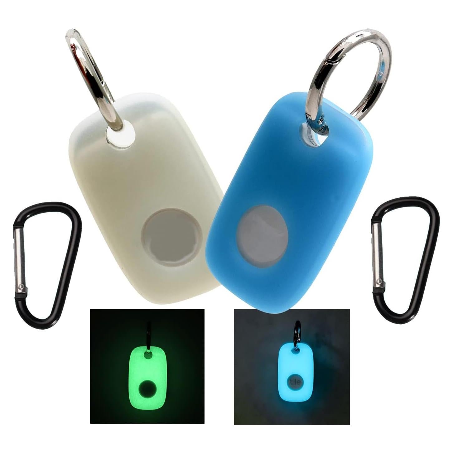 Funda de Silicona KJGLRSQH para Tile Pro 2022 - 2 Pack Brillo