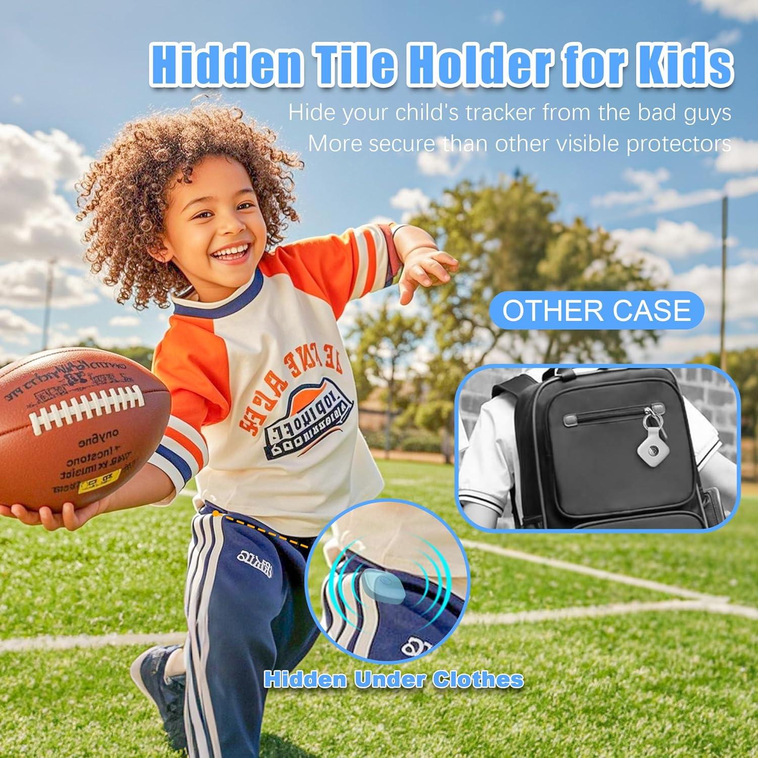 Paquete de 4 Fundas de Silicona LAKSDIURT para Tile Mate 2024