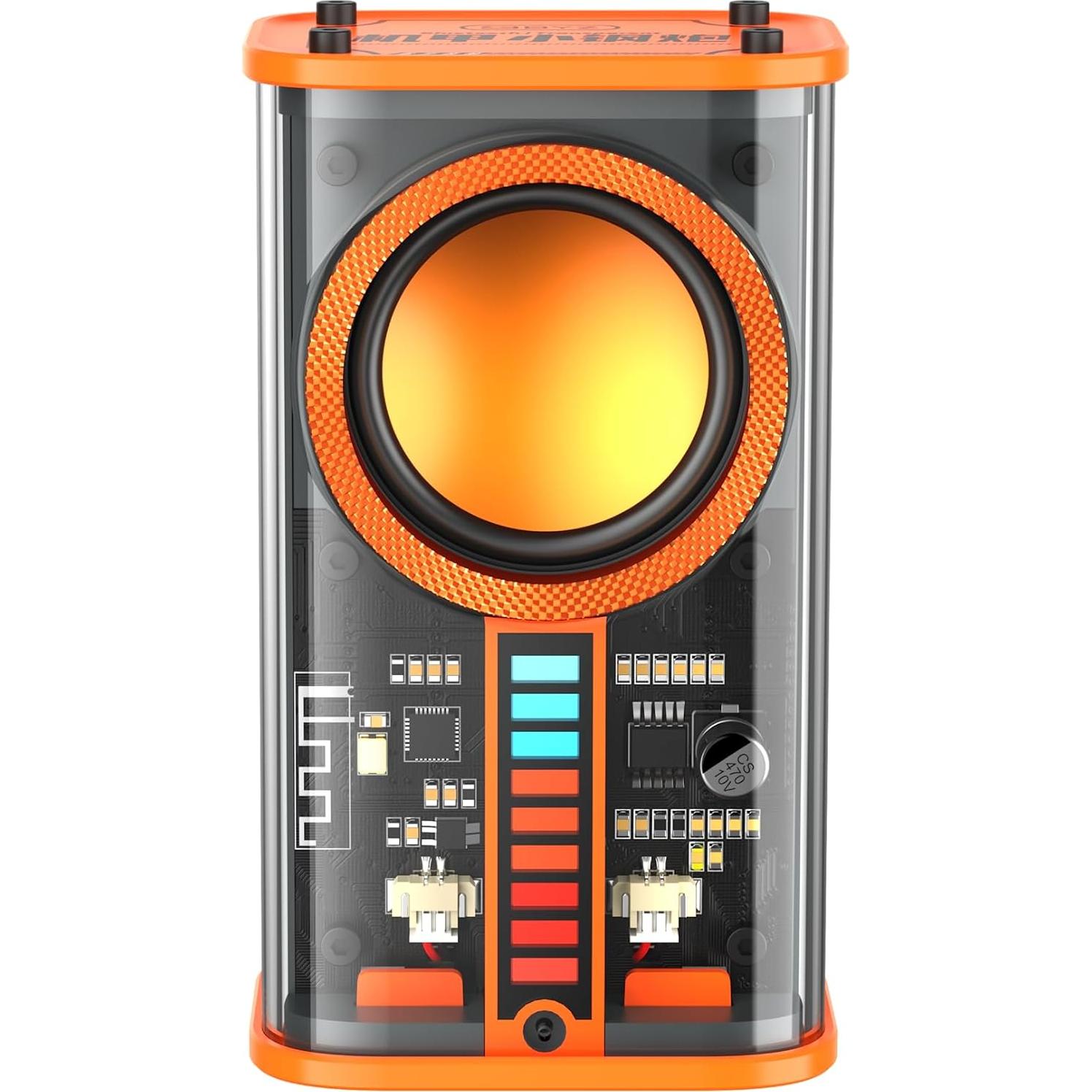 Altavoz Bluetooth Inalámbrico ZAKJ K07 Mini con Luces LED