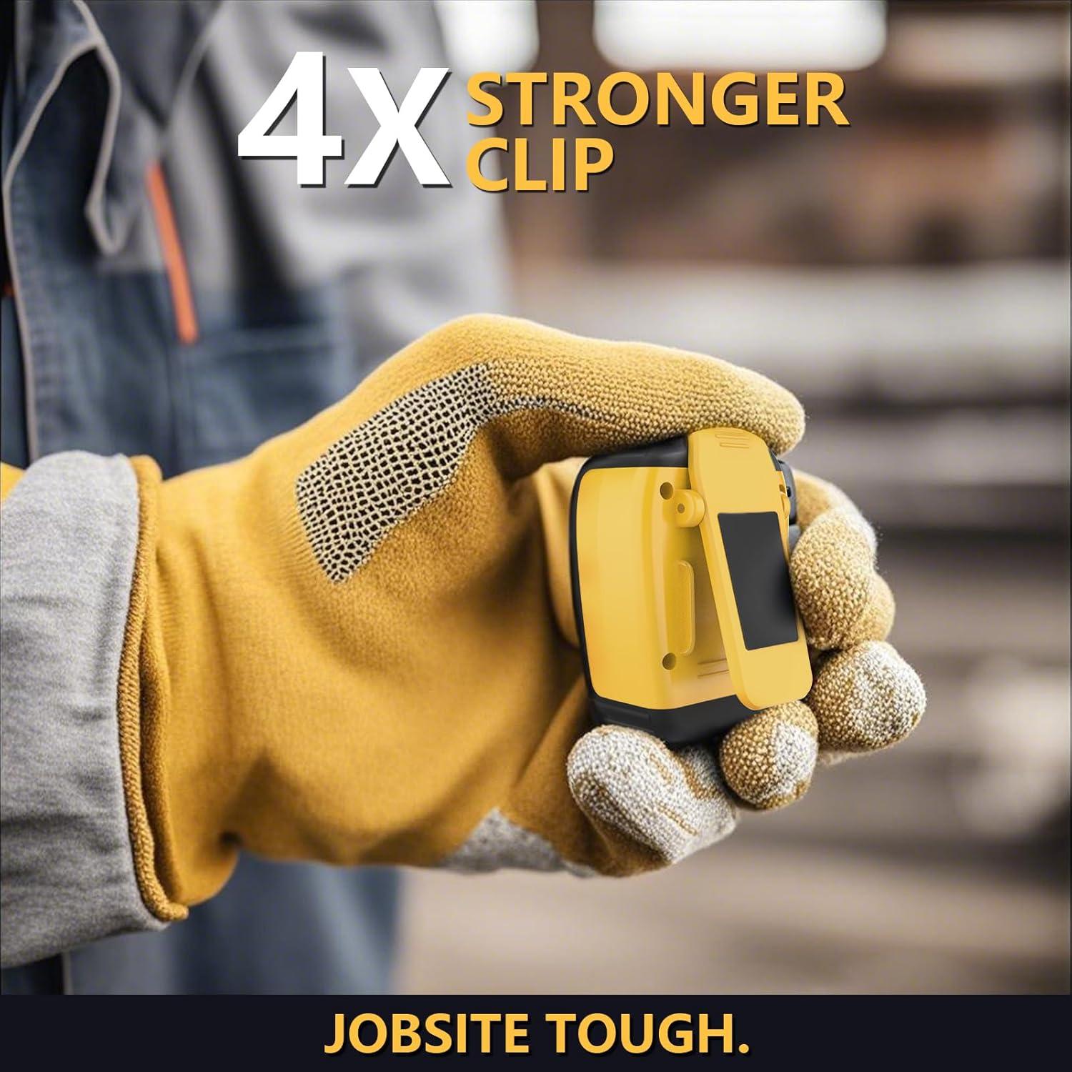 Altavoz Bluetooth portátil Envo amarillo IPX7 clip 30h