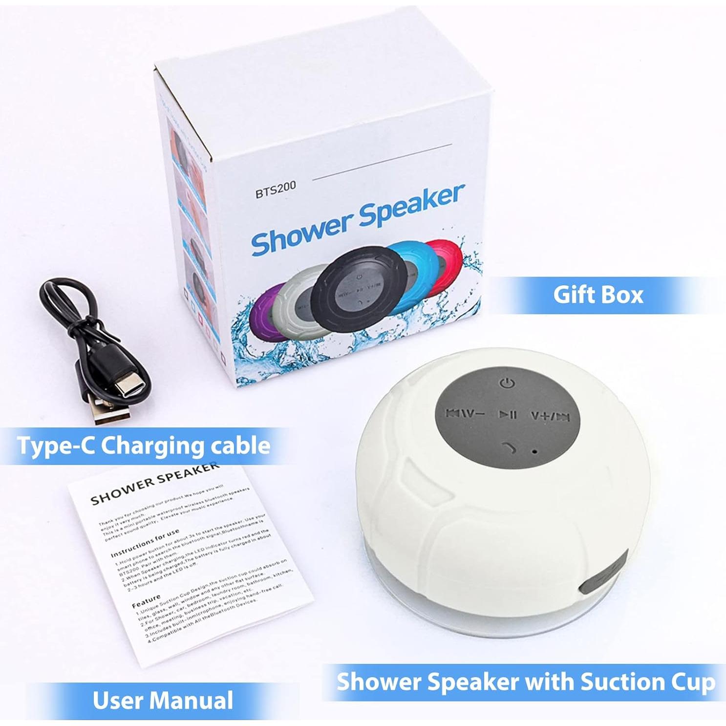 Altavoz Bluetooth Impermeable Annlend BTS200 para Ducha