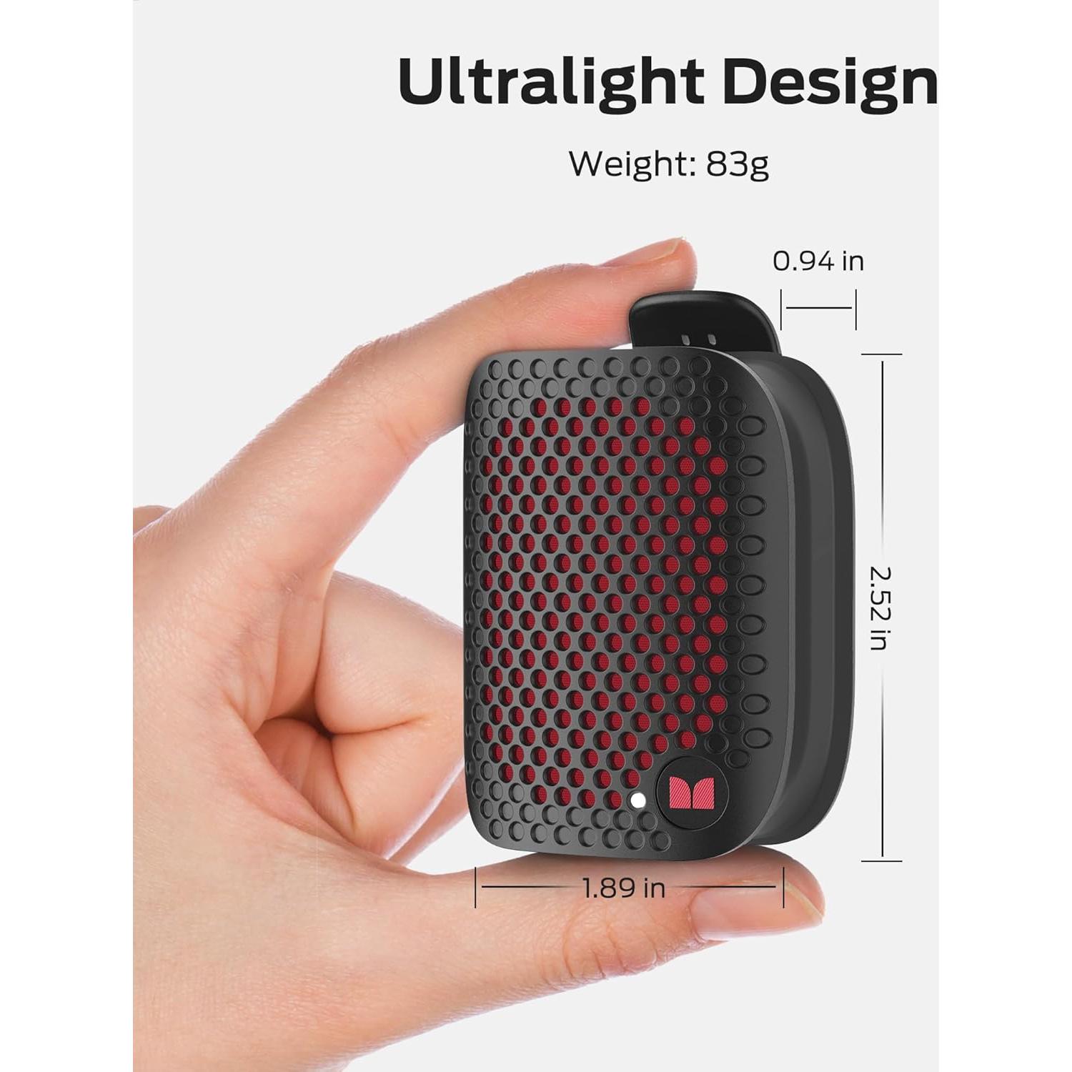 Altavoz Bluetooth Monster Blaster Micro IPX7 12h Negro