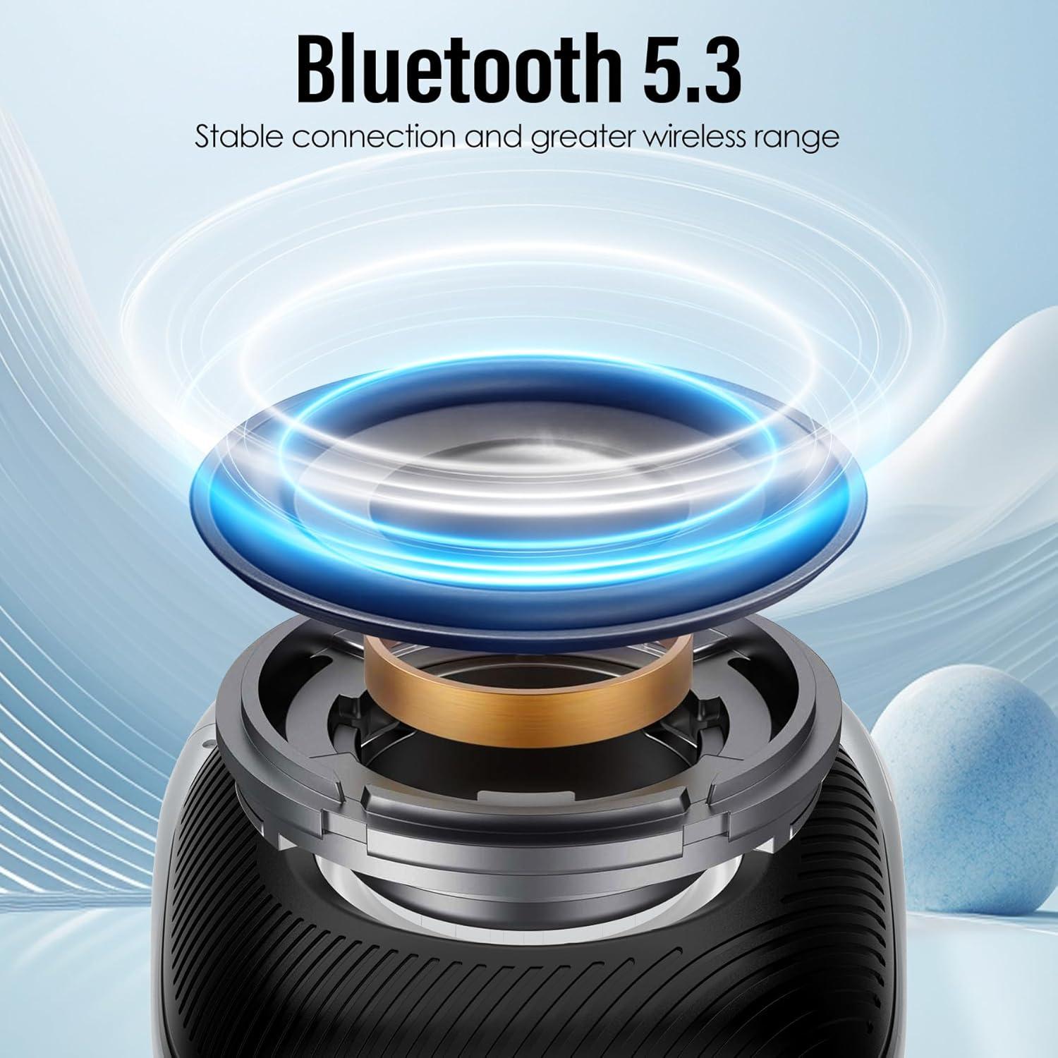 Altavoz Bluetooth Portátil Dongguan TG-321 con Luces RGB