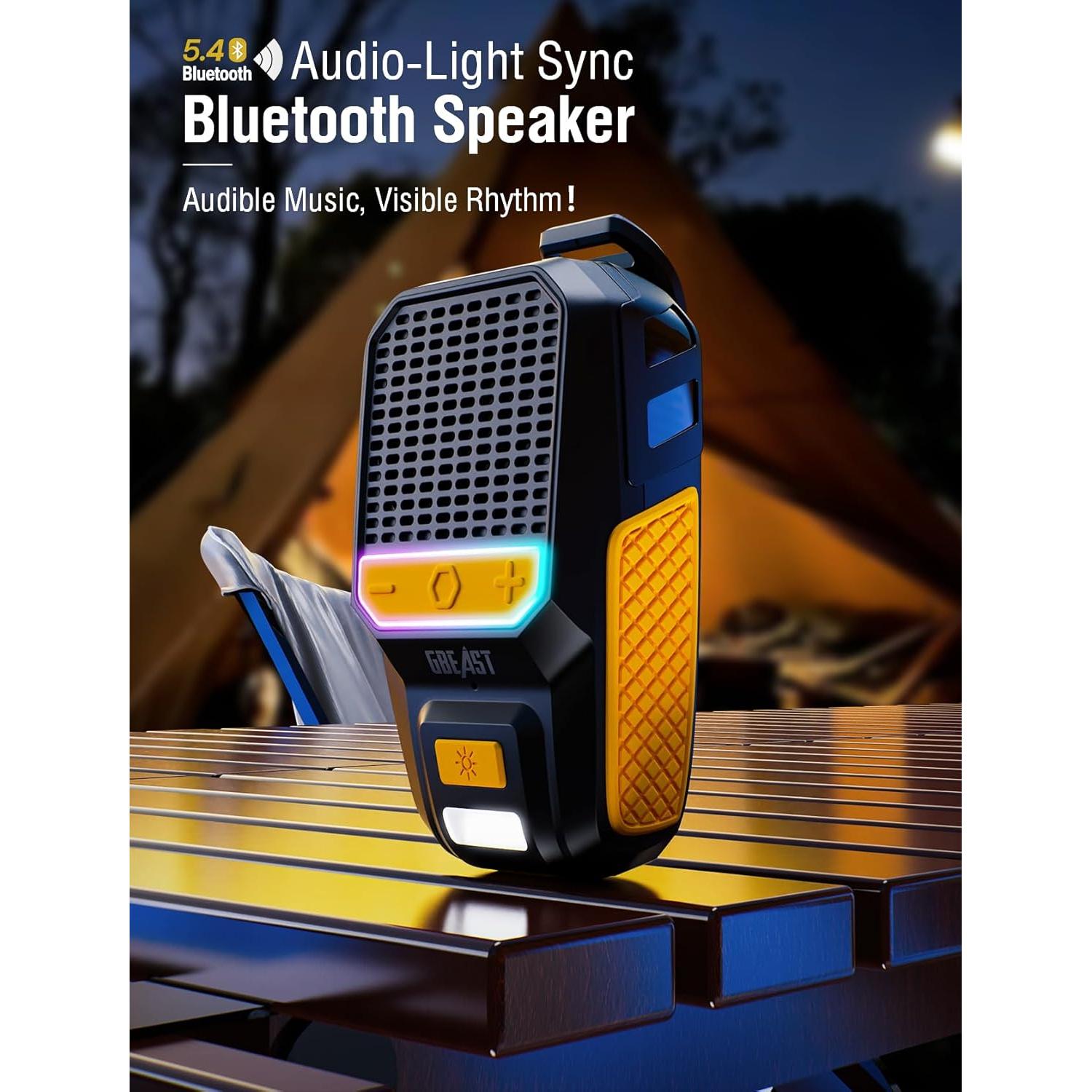 Altavoz Bluetooth Portátil GBEAST BH008 Impermeable 30h