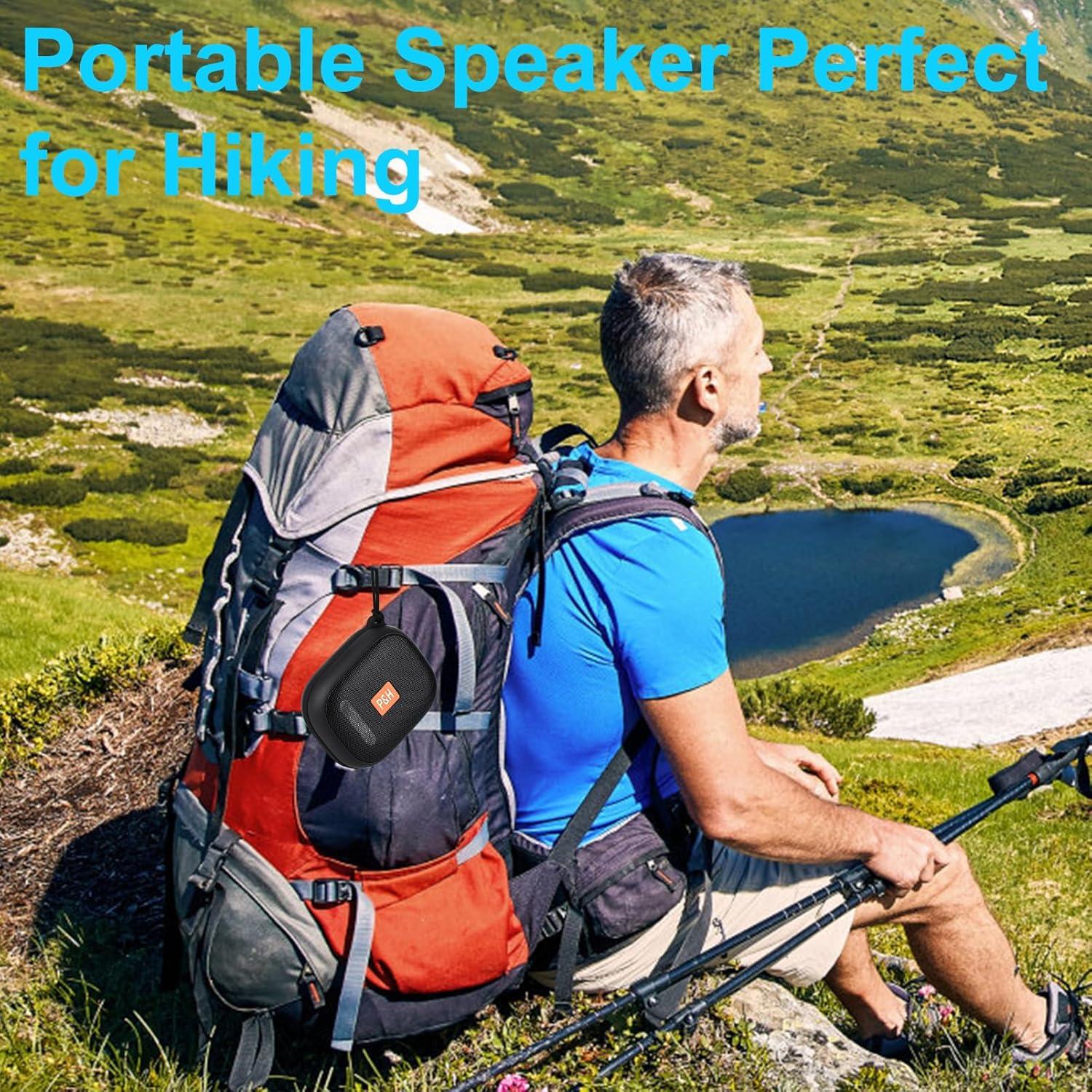 Altavoz Bluetooth Portátil Hopjuery TG394 Negro Impermeable IPX7