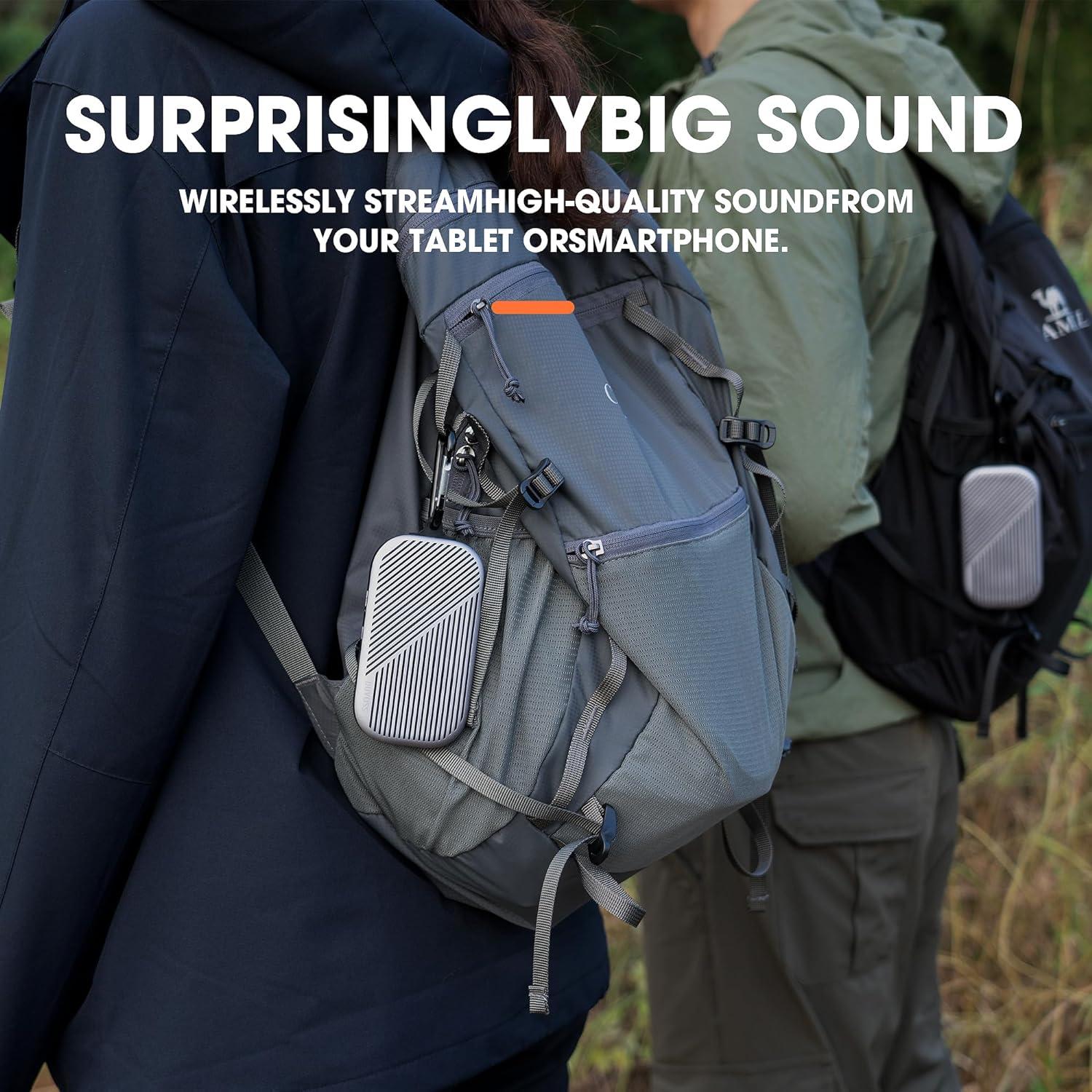 Altavoz Bluetooth DUVOSS Ultra Delgado IPX7 40mm 0.10kg