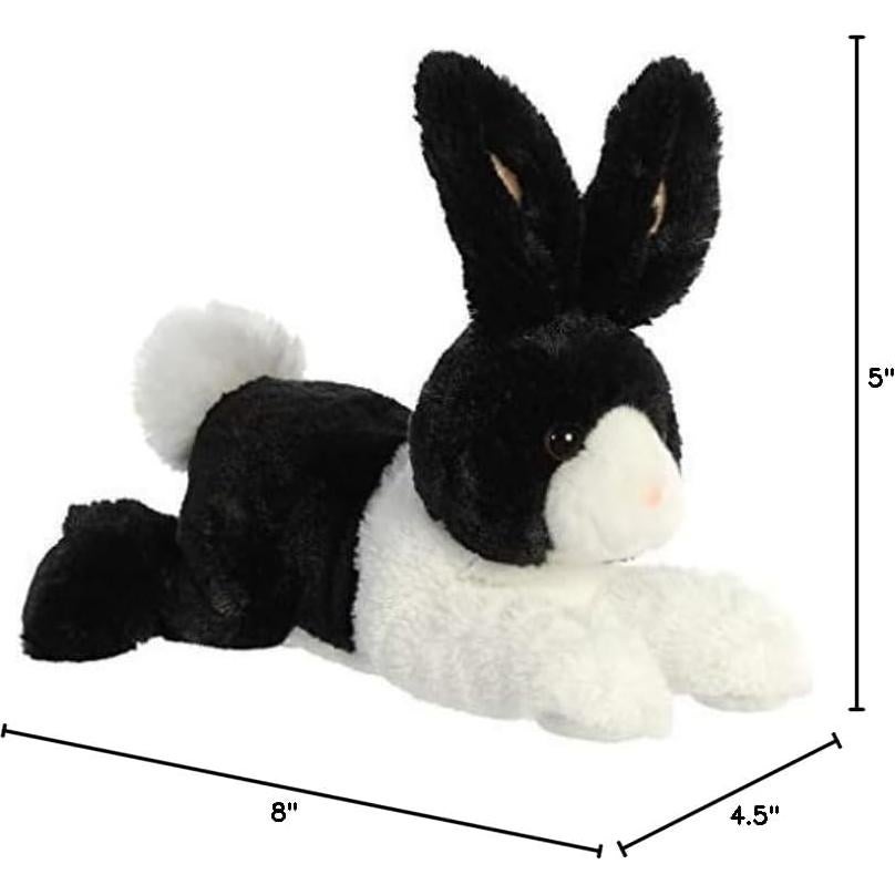 Conejo Holandés de Peluche Aurora Flopsie 30 cm Negro
