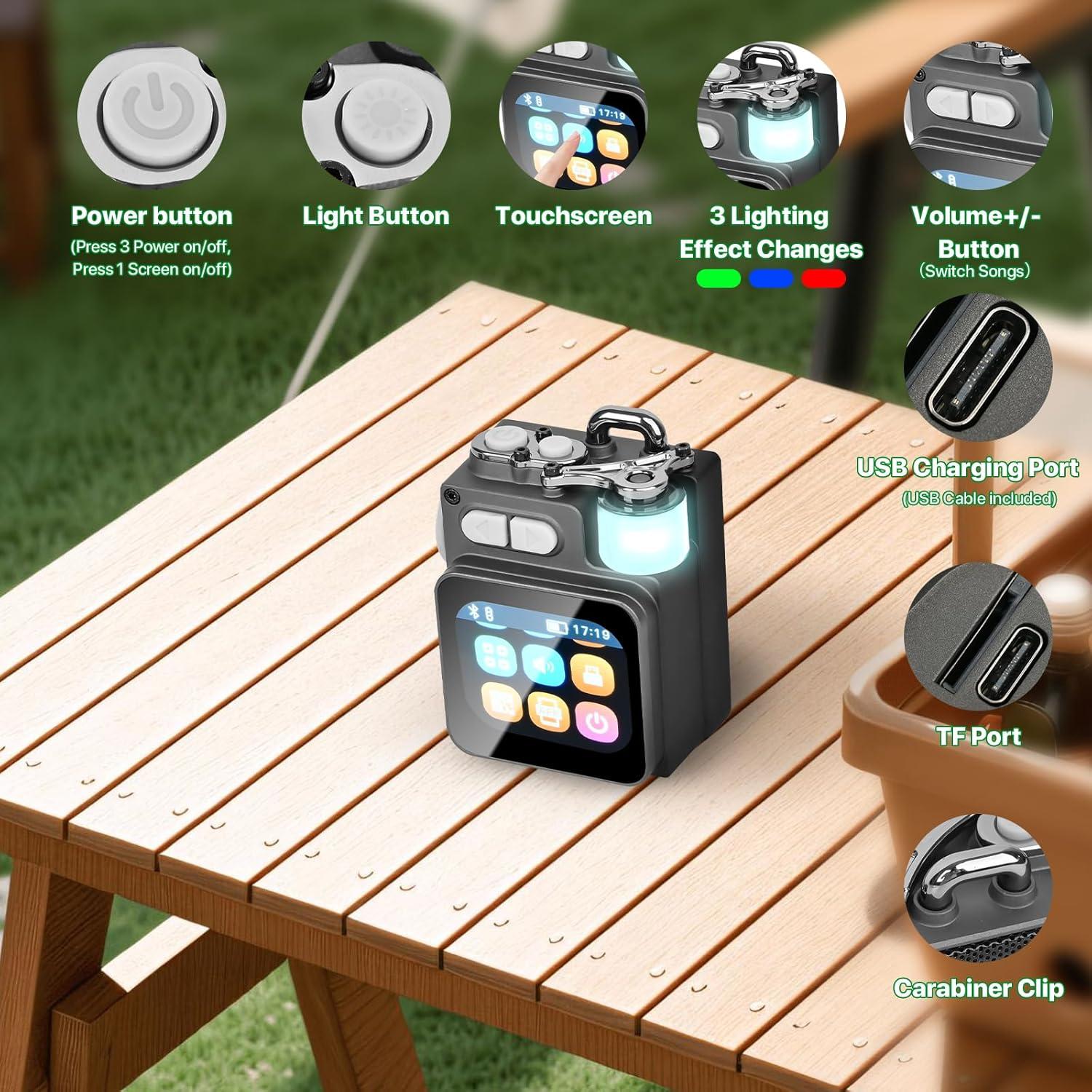 Mini Altavoz Bluetooth KAJIE MILAN Portátil 320g Sonido HD